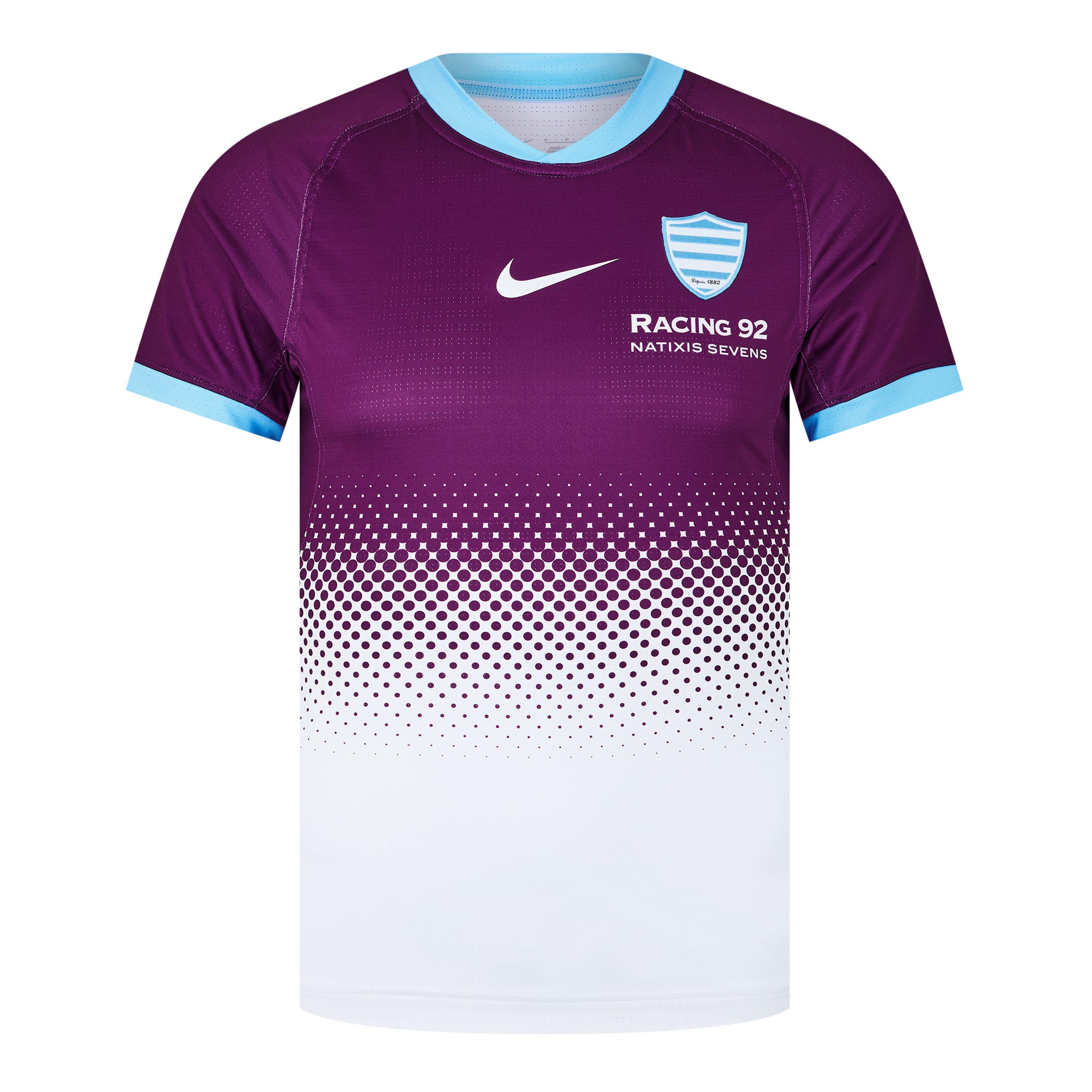 Ljubičasta - Nike - Racing 92 Super Sevens Away Shirt 2023 2024 Adults - 1