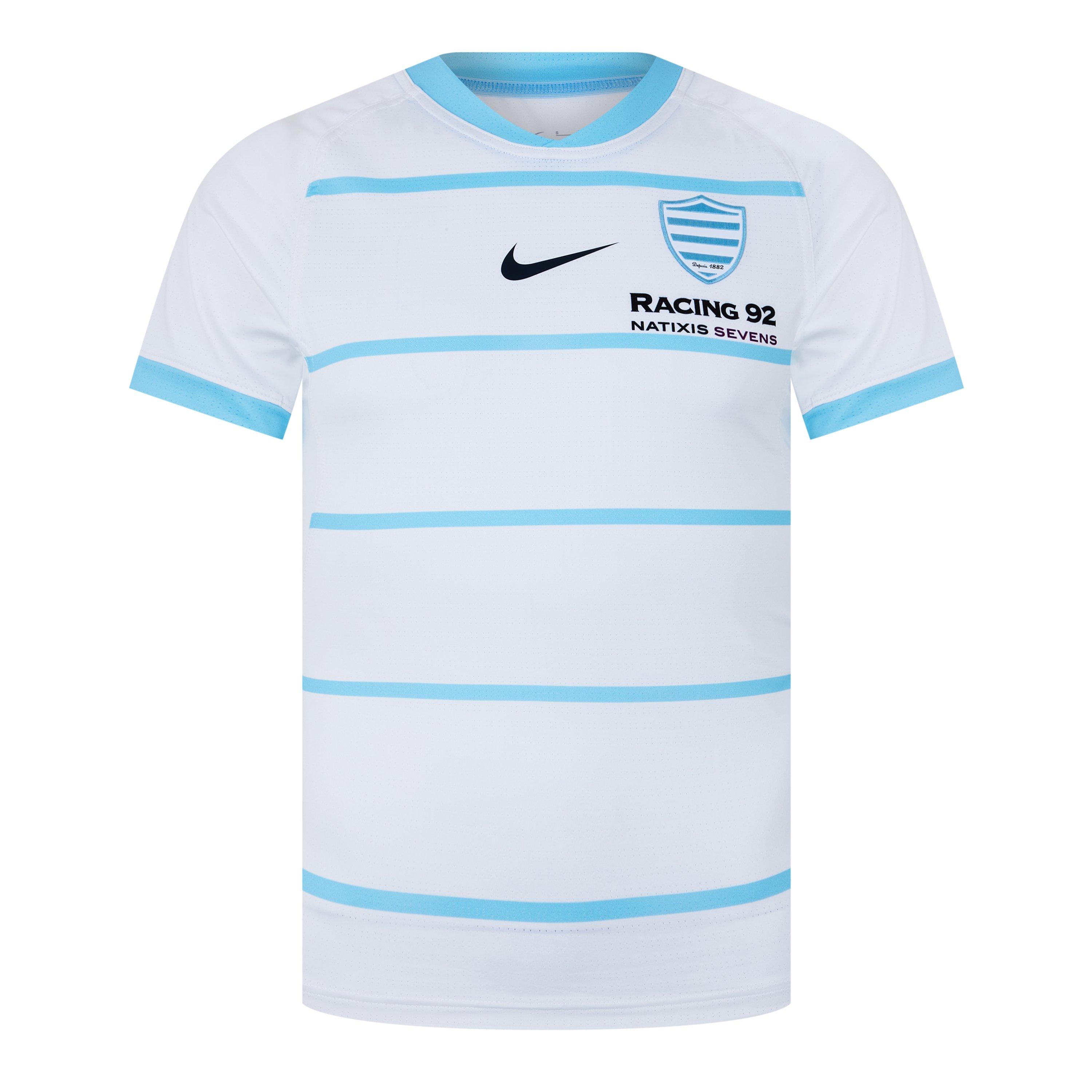 White - Nike - Racing 92 Super Sevens Home Shirt 2023 2024 Adults - 1