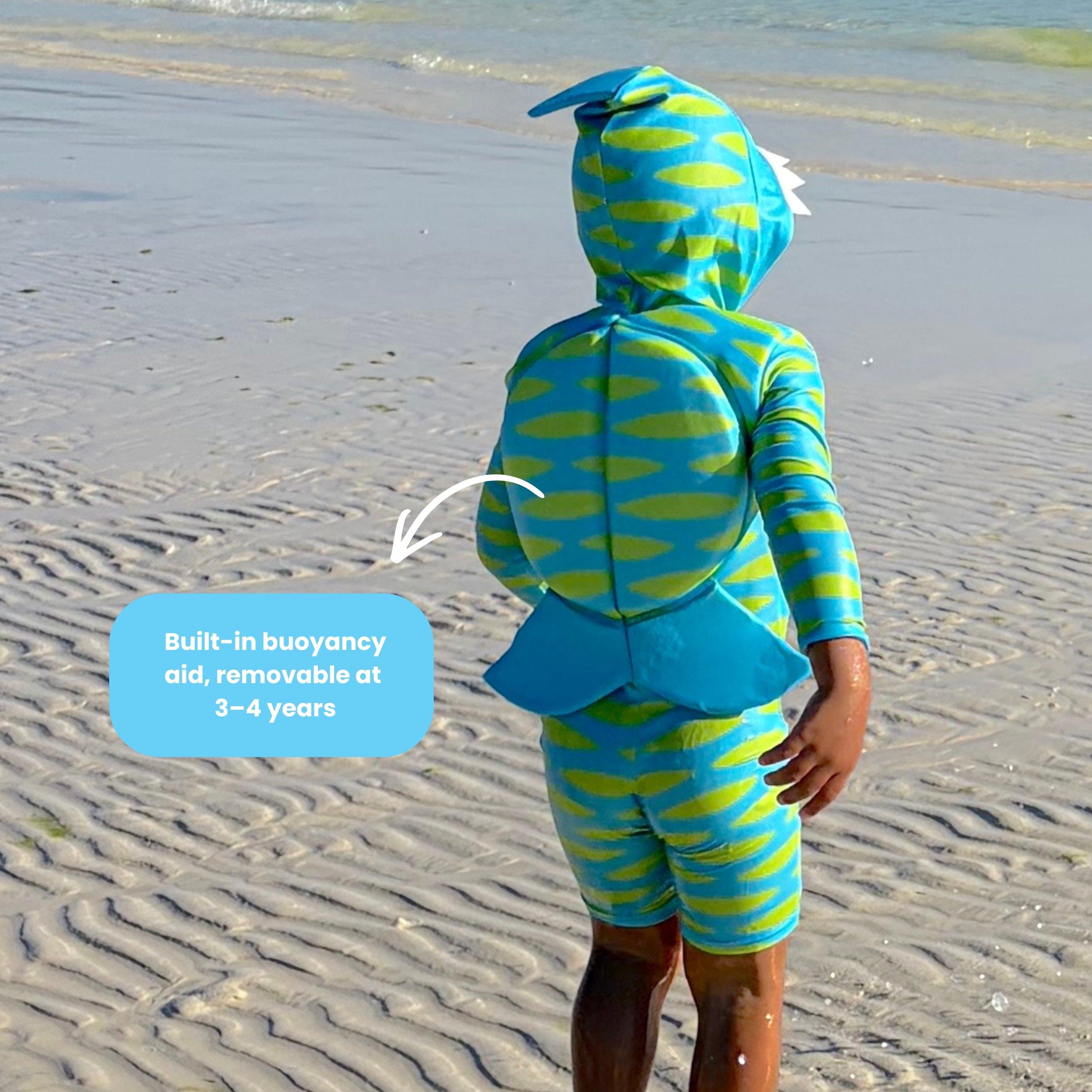 Multi - OneSea - Onesea Shark Outfit - 3-in-1 Children’s Buoyancy Aid - 18 Months - 4