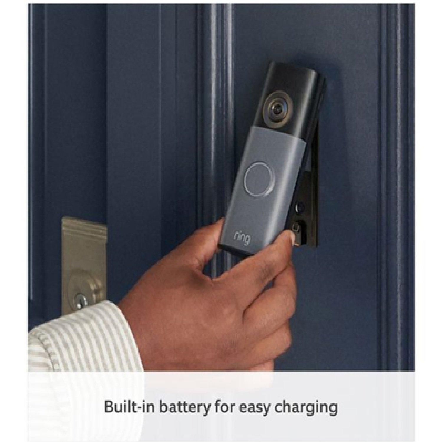 Mocha - Ring - RING Battery Retinal 2K Video Doorbell Newest Gen - 5
