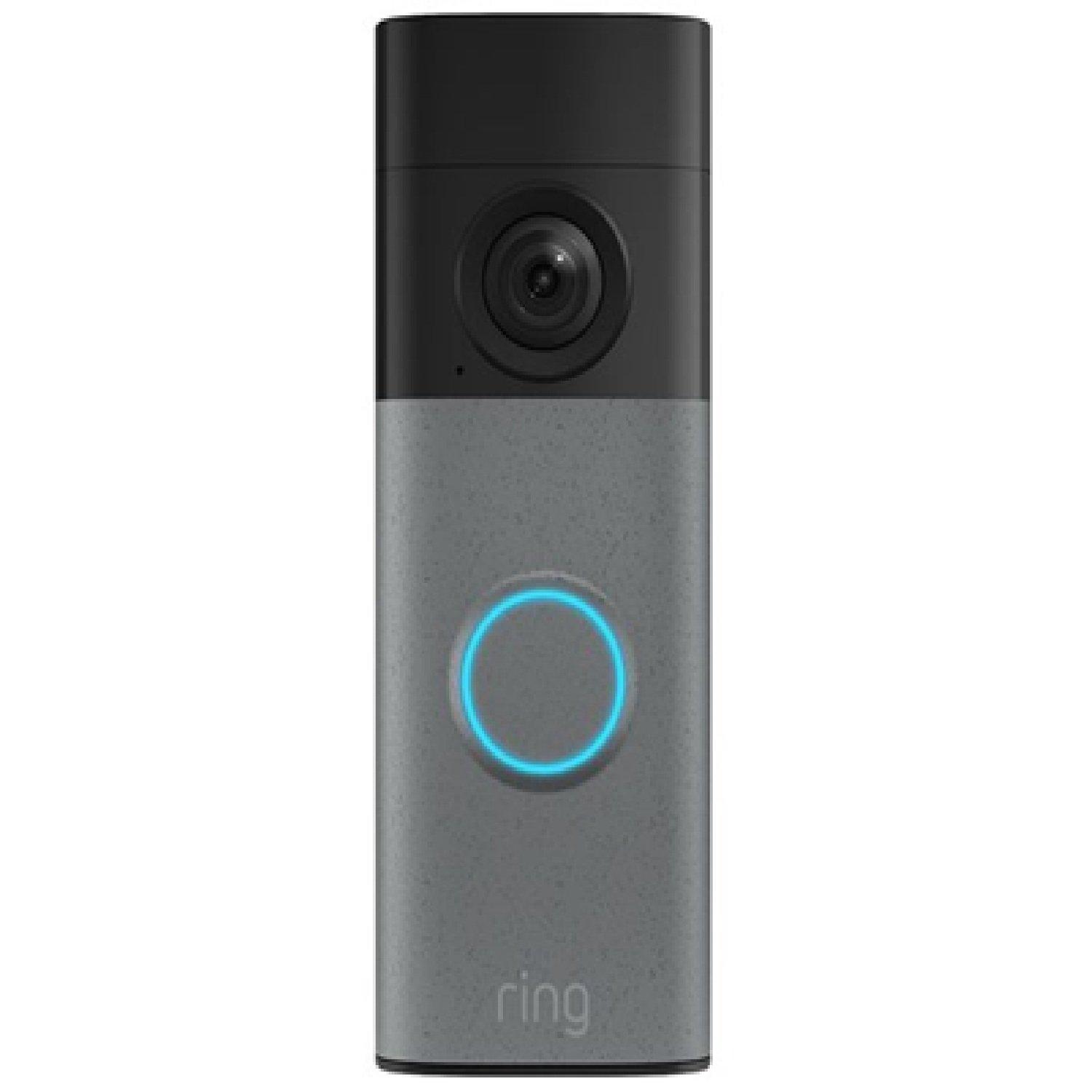 Speckled Grey - Ring - RING Battery Retinal 2K Video Doorbell Newest Gen