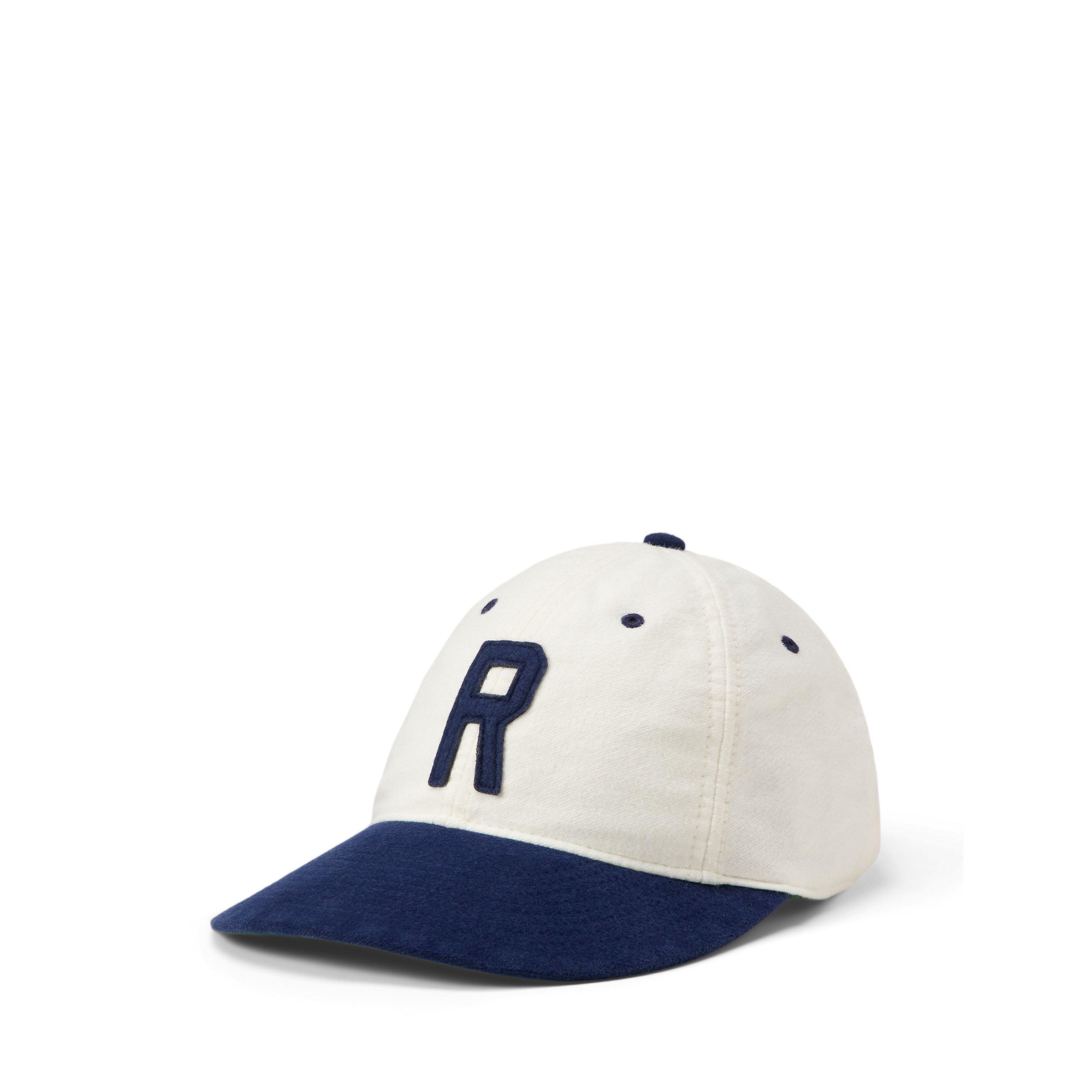 White / Navy - Polo Ralph Lauren - R Baseball Cap - 1