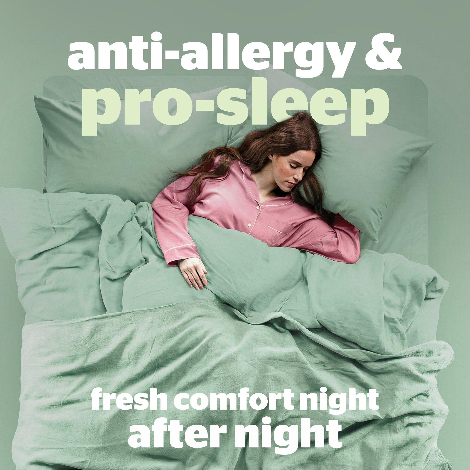 White - Silentnight - Anti-allergy 5cm Ultimate Mattress Topper - 10