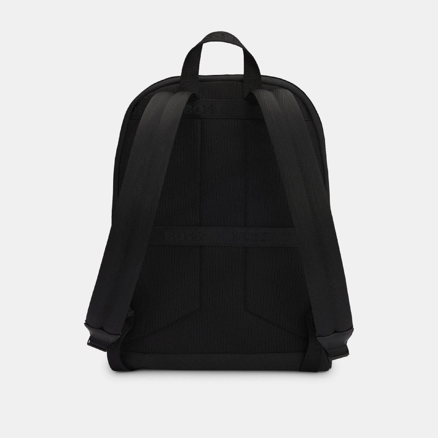 Black - Boss - Ray Backpack with Logo and Signature Stripe - 2