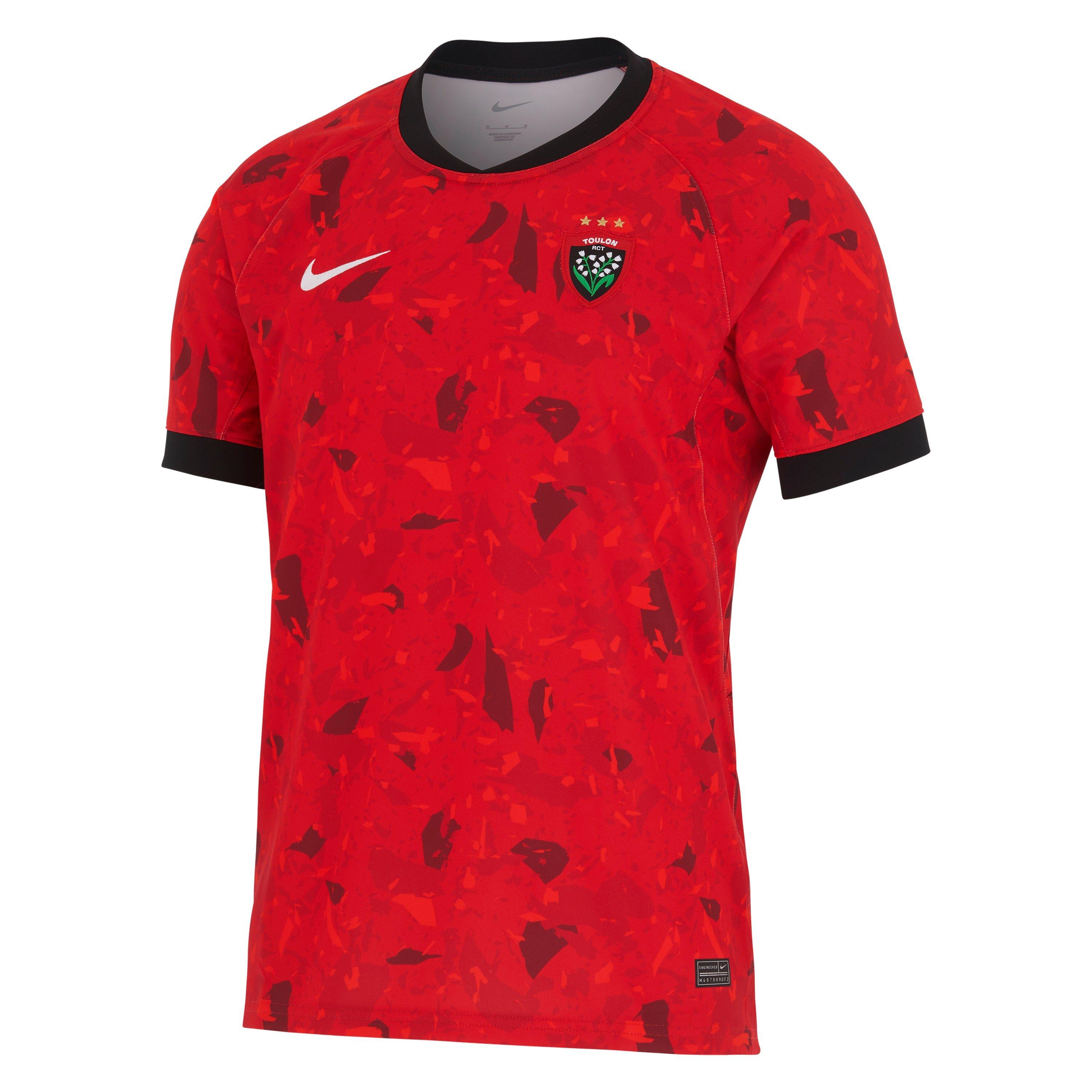 Red - Nike - RC Toulon Home Shirt 2024 2025 Adults - 3