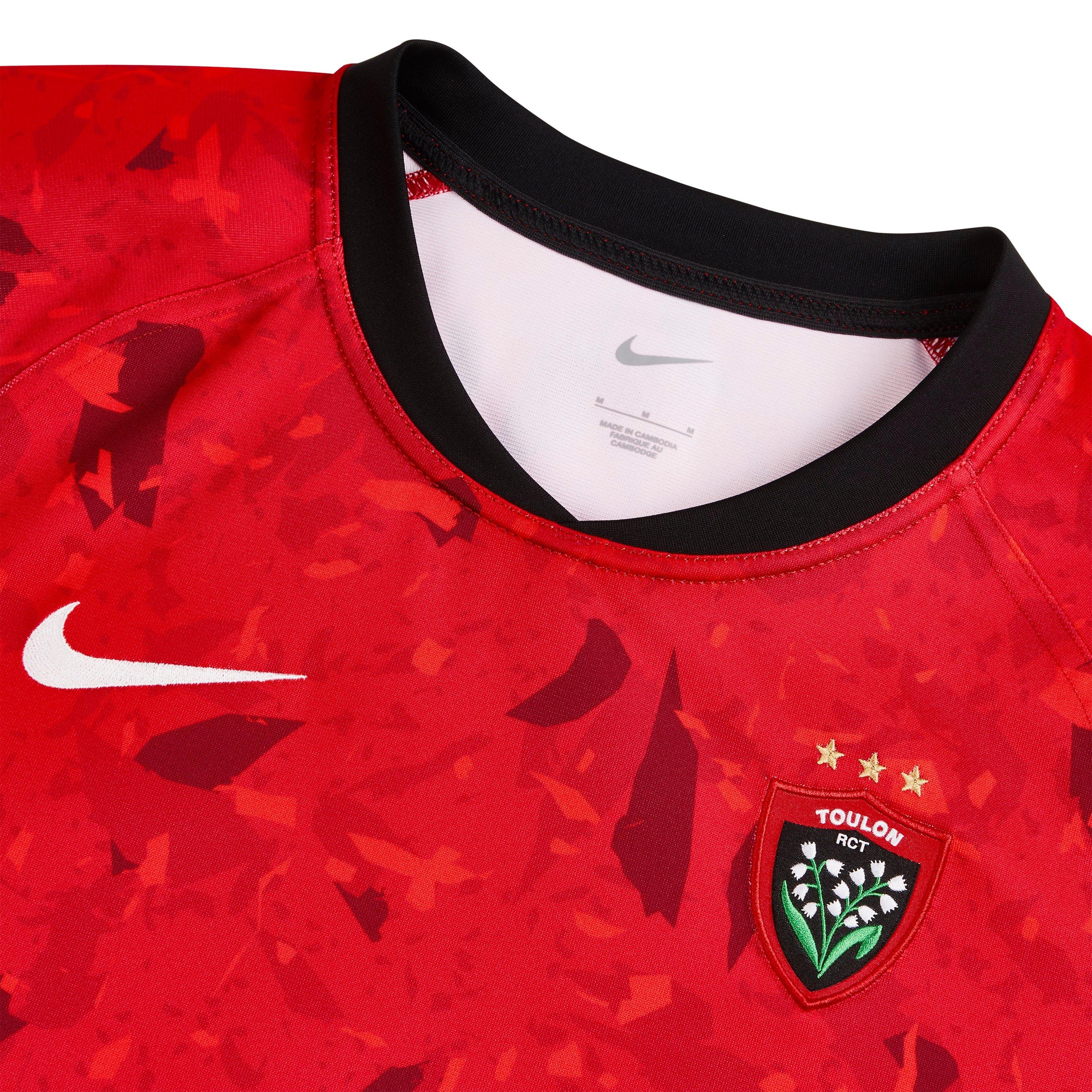 Red - Nike - RC Toulon Home Shirt 2024 2025 Adults - 5