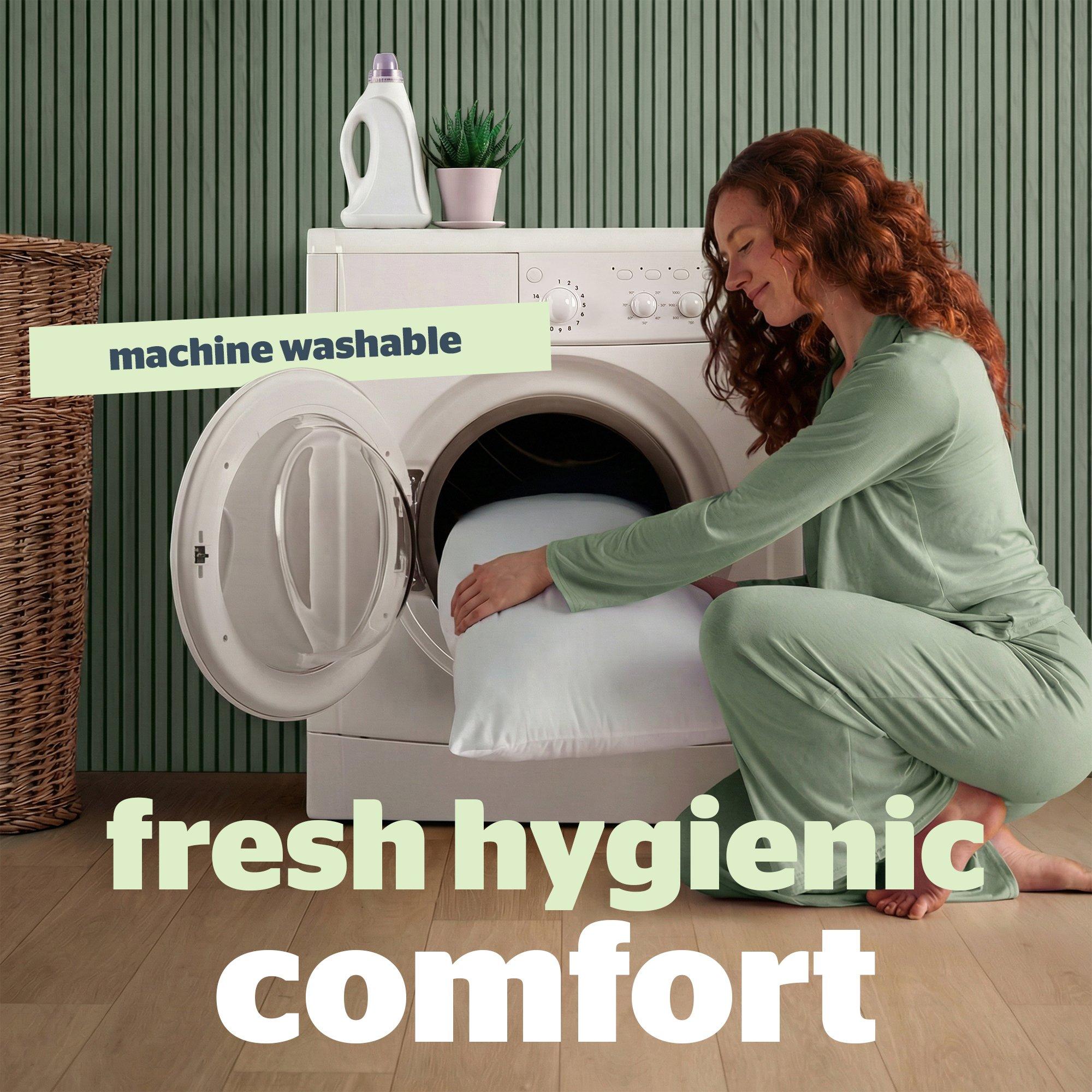 White - Silentnight - Anti-allergy Pillow - 4