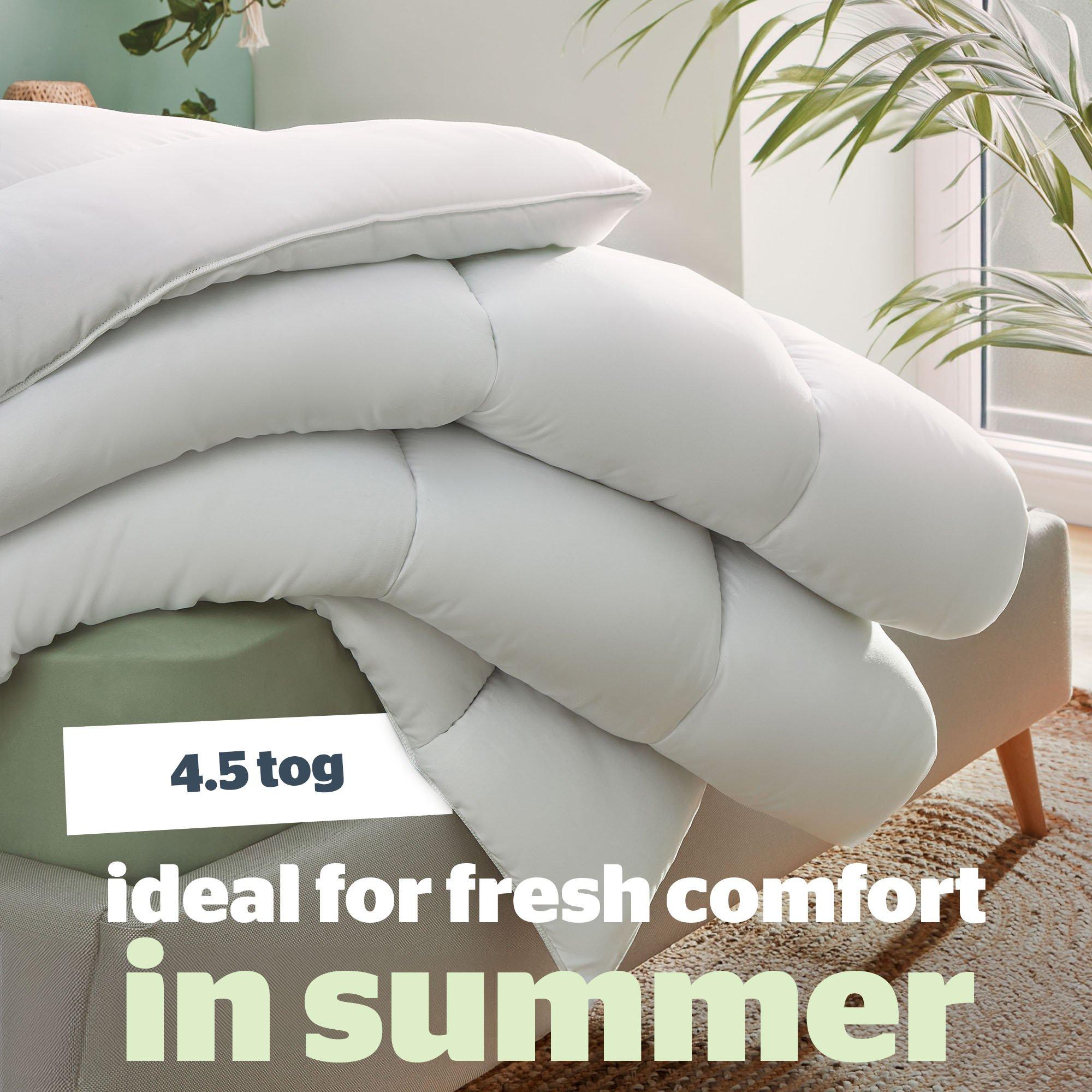 White - Silentnight - Anti-allergy 4.5 Duvet - 2