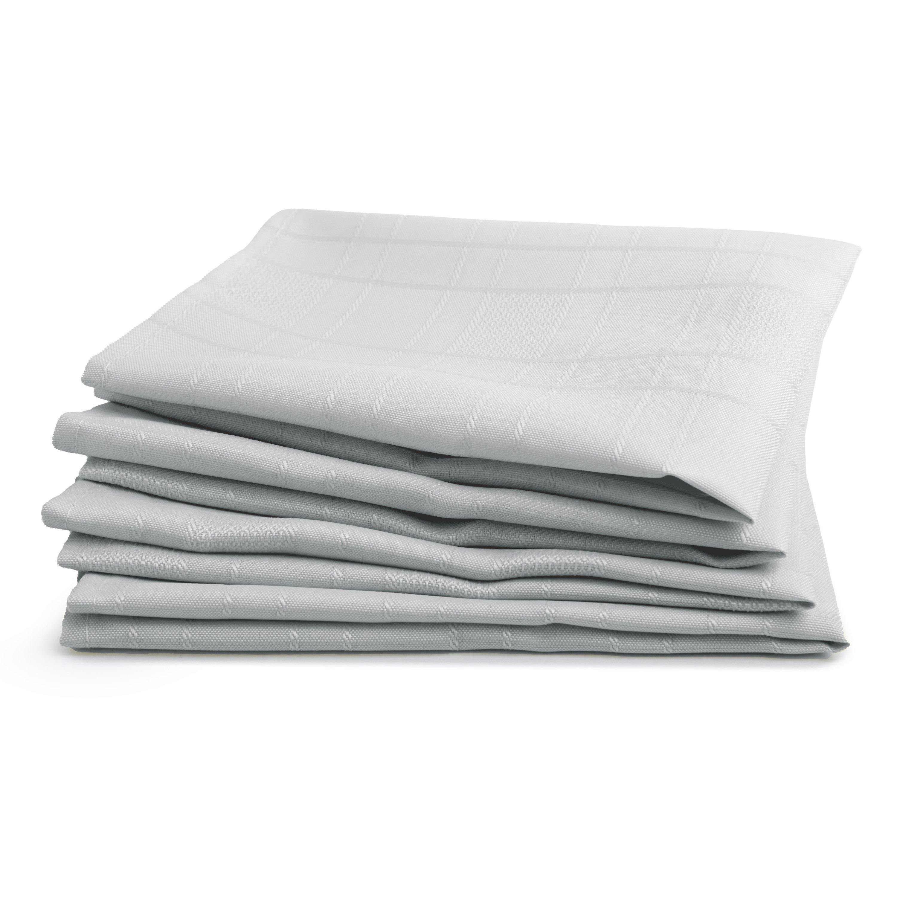 Jacquard Napkins Soft Polyester Chequers