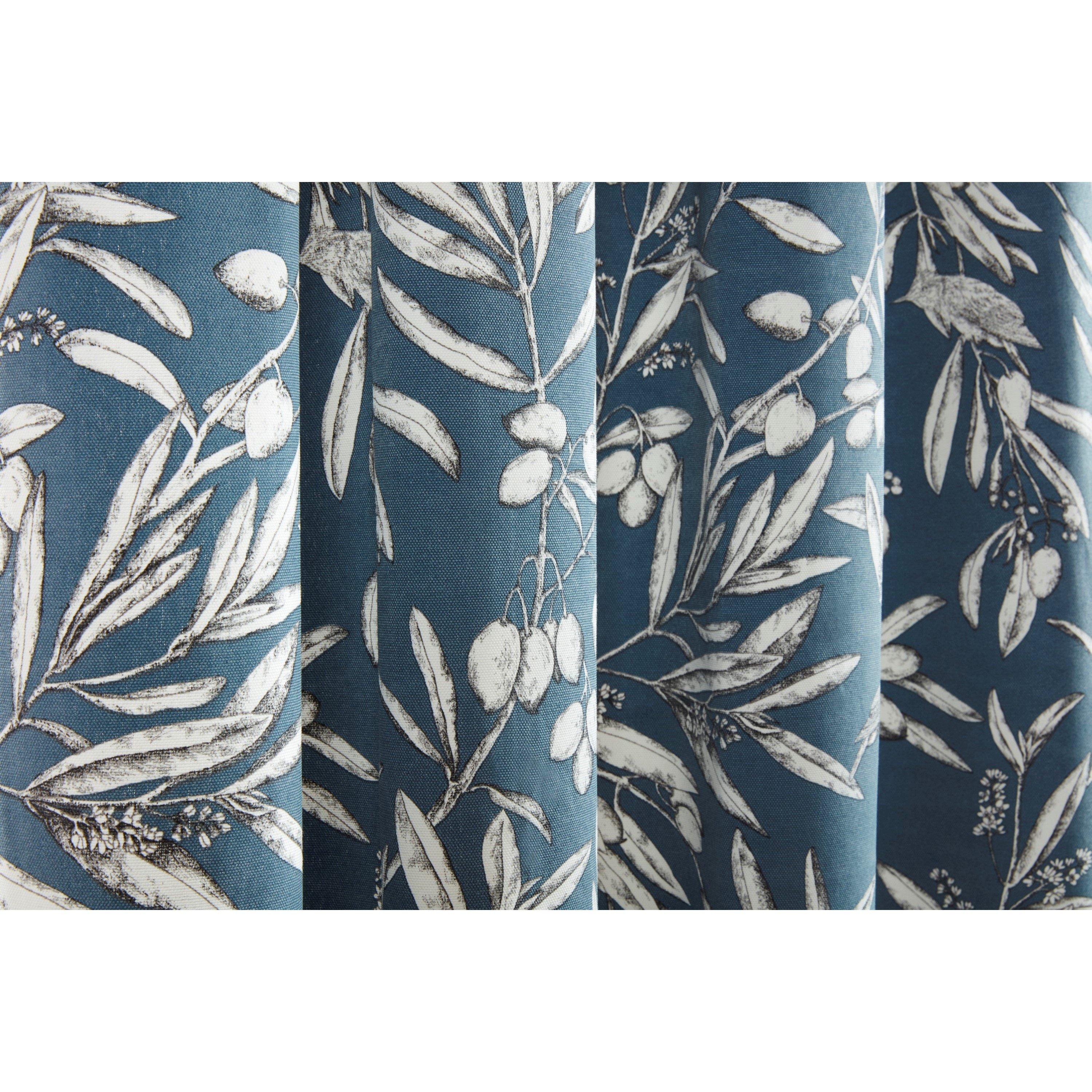 Bluebell - Sundour - Aviary Floral Pencil Pleat Curtains - 5