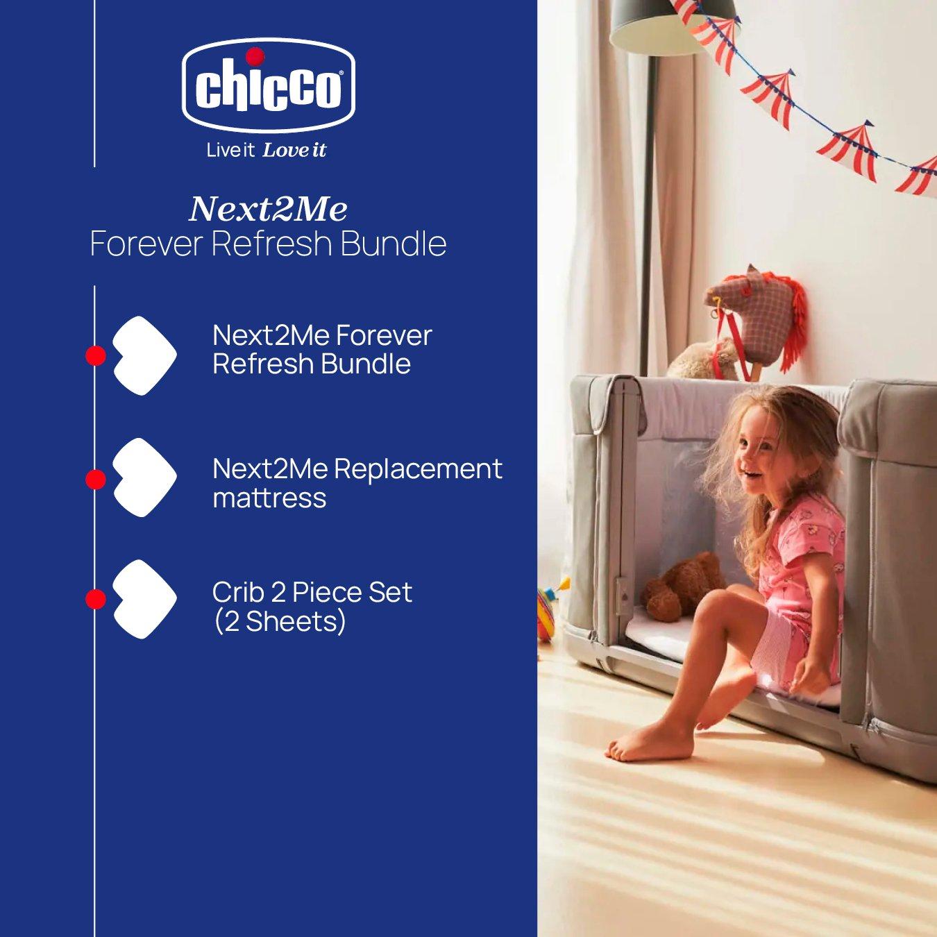 Grey Sheep - Chicco - Next2Me Forever Refresh Bundle - 2