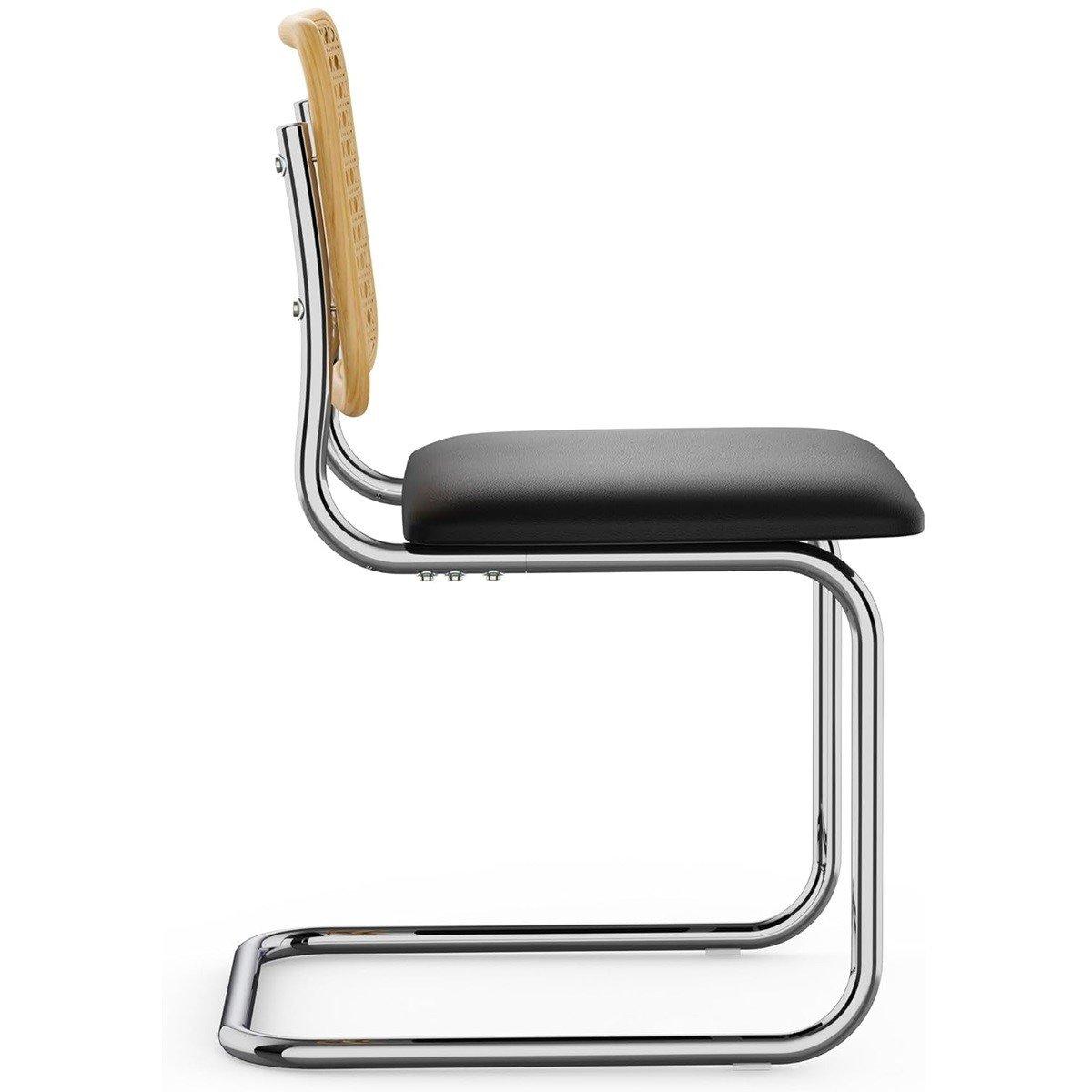 Black - VonHaus - Bridgewater Set of 2 Dining Chairs - 8