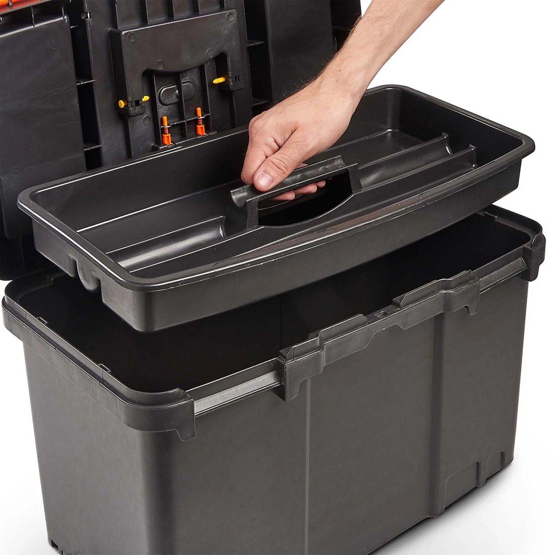 Black - VonHaus - Roller Tool Box - 5