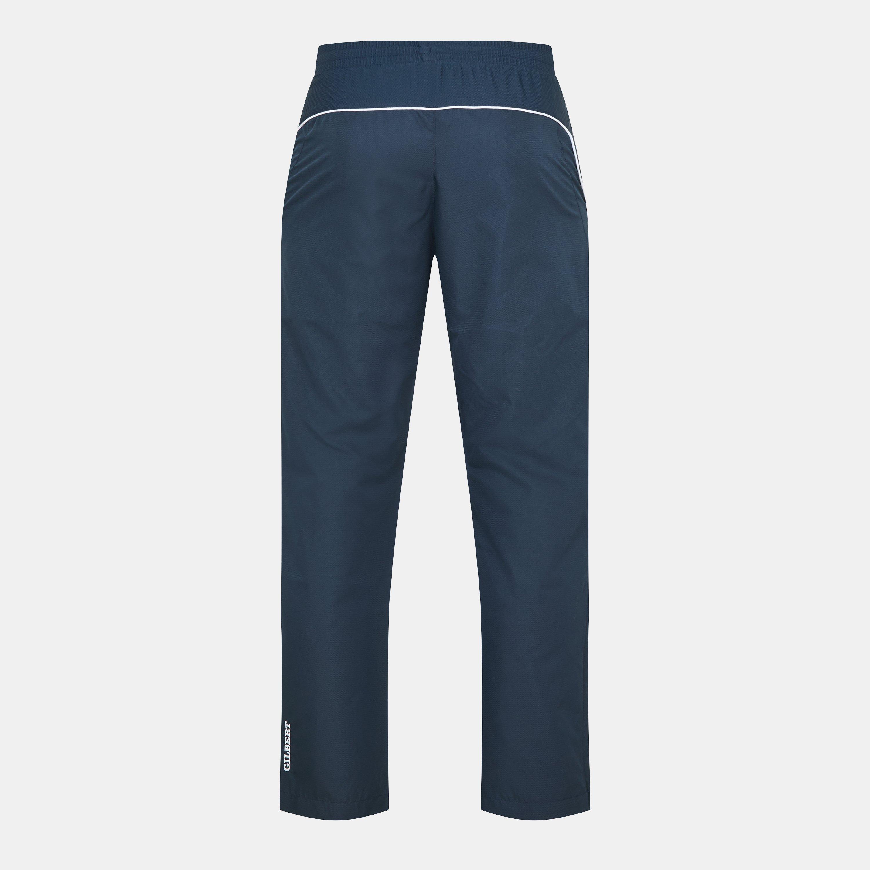 Navy - Gilbert - Adults Performance Tracksuit Bottoms - 2