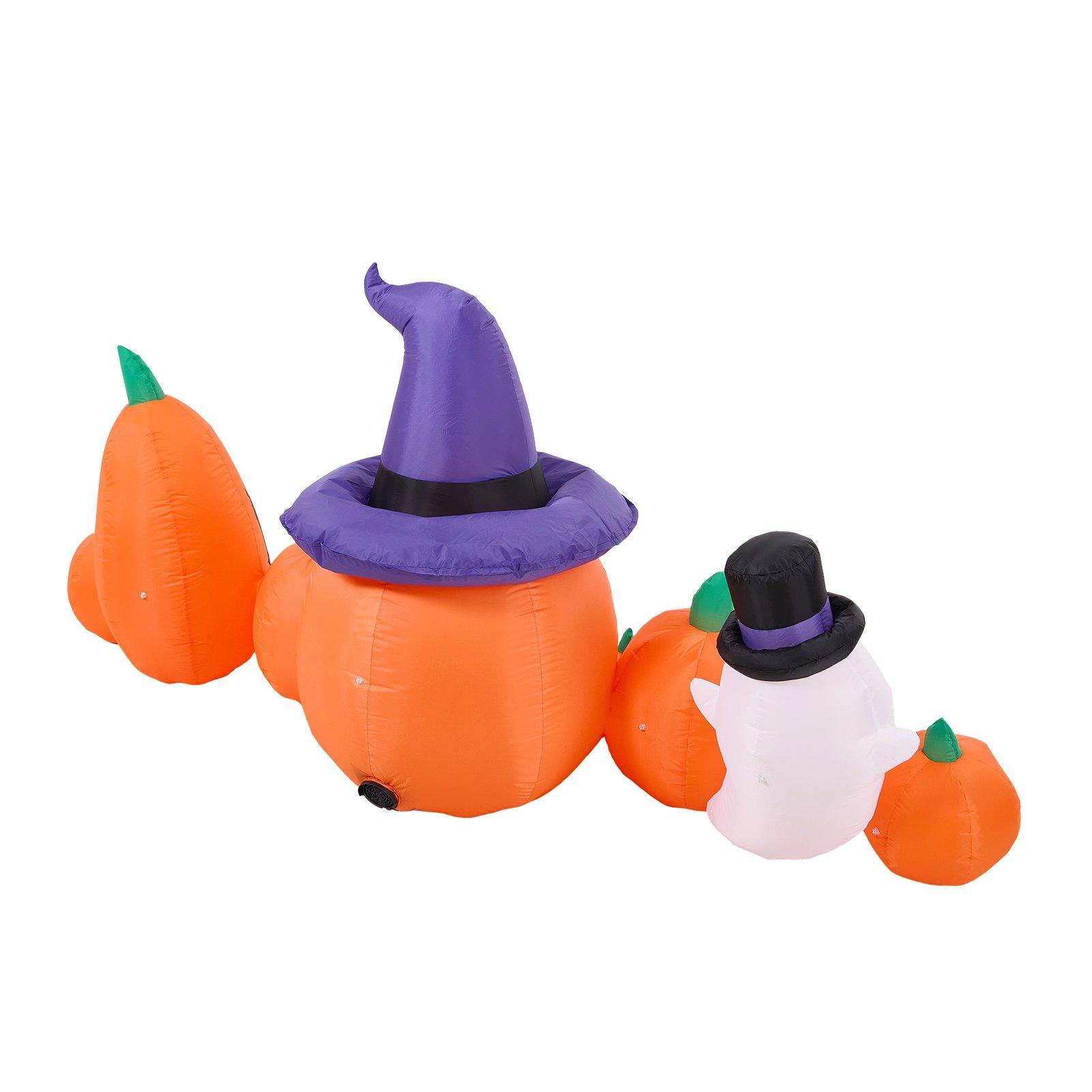 Multi - LIFE IDEAS - 8ft Halloween Inflatable Pumpkin - 5