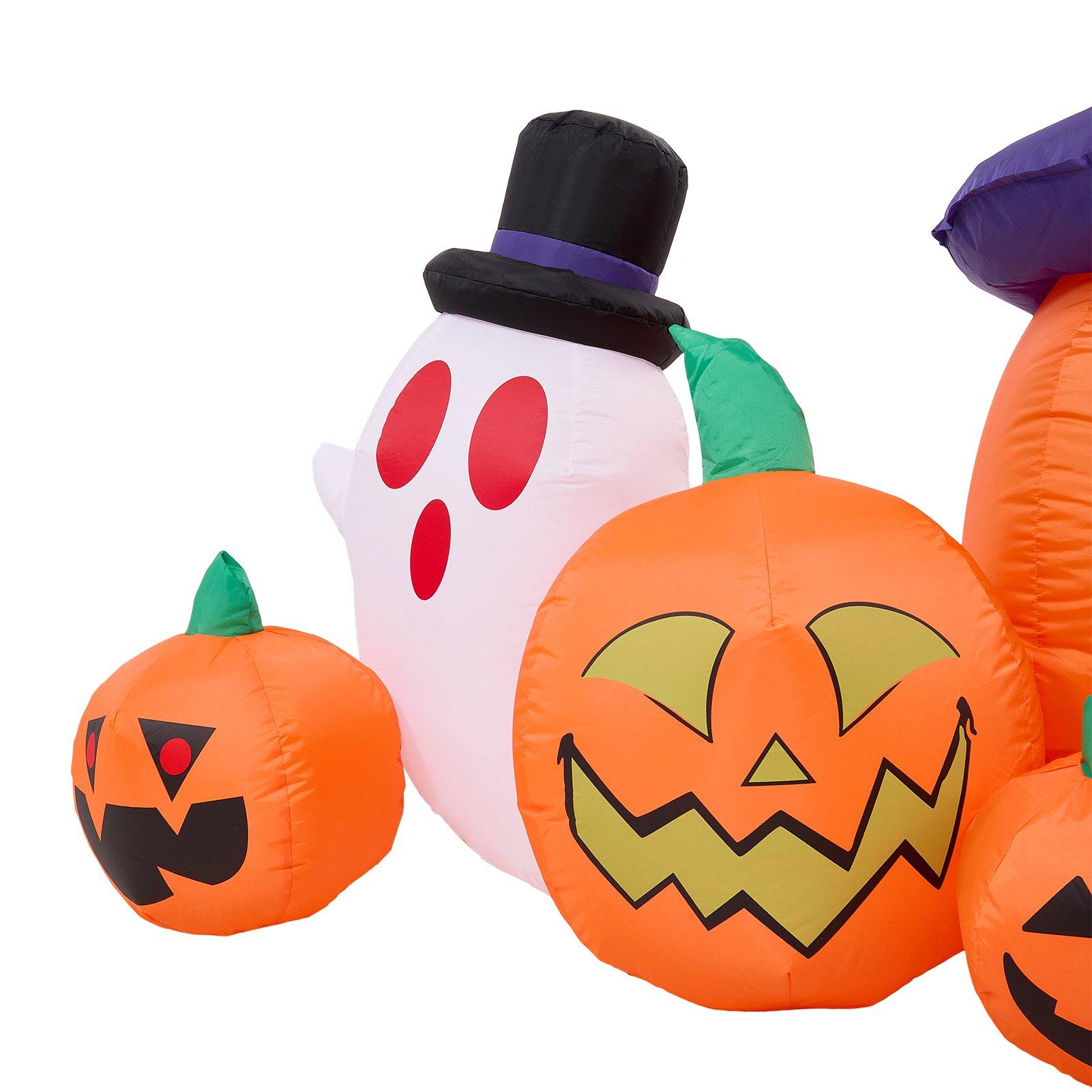Multi - LIFE IDEAS - 8ft Halloween Inflatable Pumpkin - 6