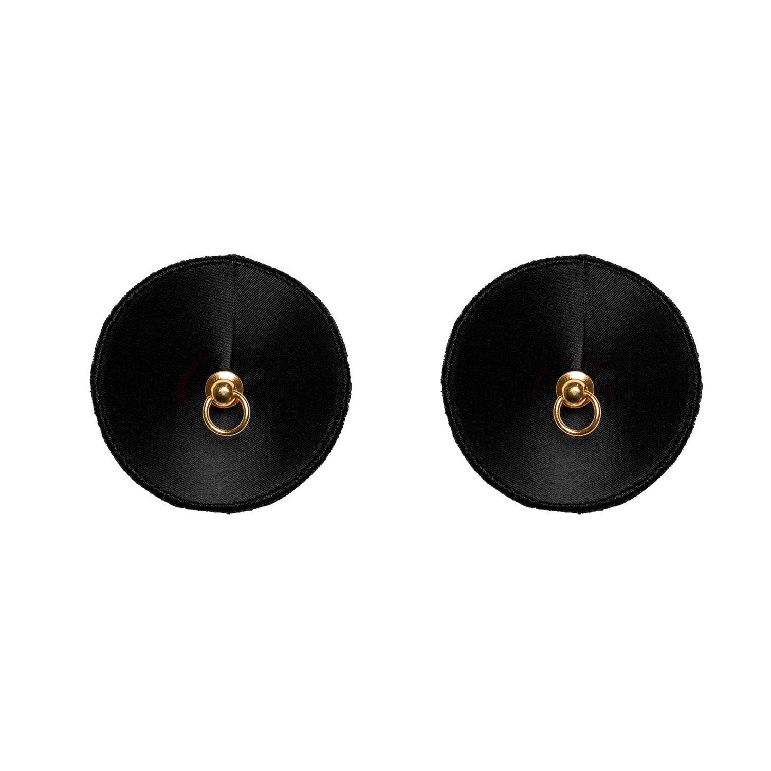 Black - Playful Promises - Etta Black Ring Nipple Pasties - 3