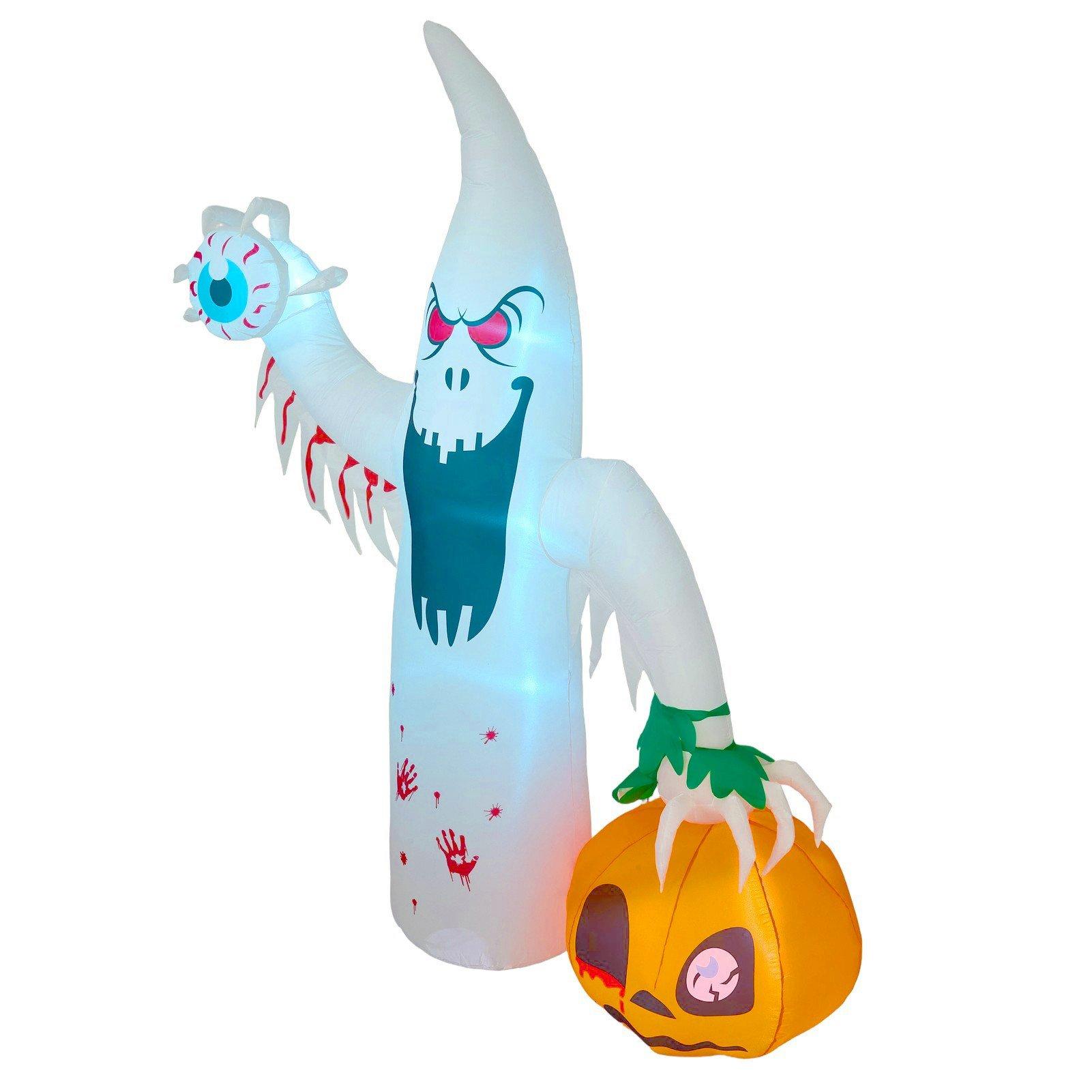 Multi - LIFE IDEAS - 8FT Blow-Up Halloween Inflatable Decoration - 3