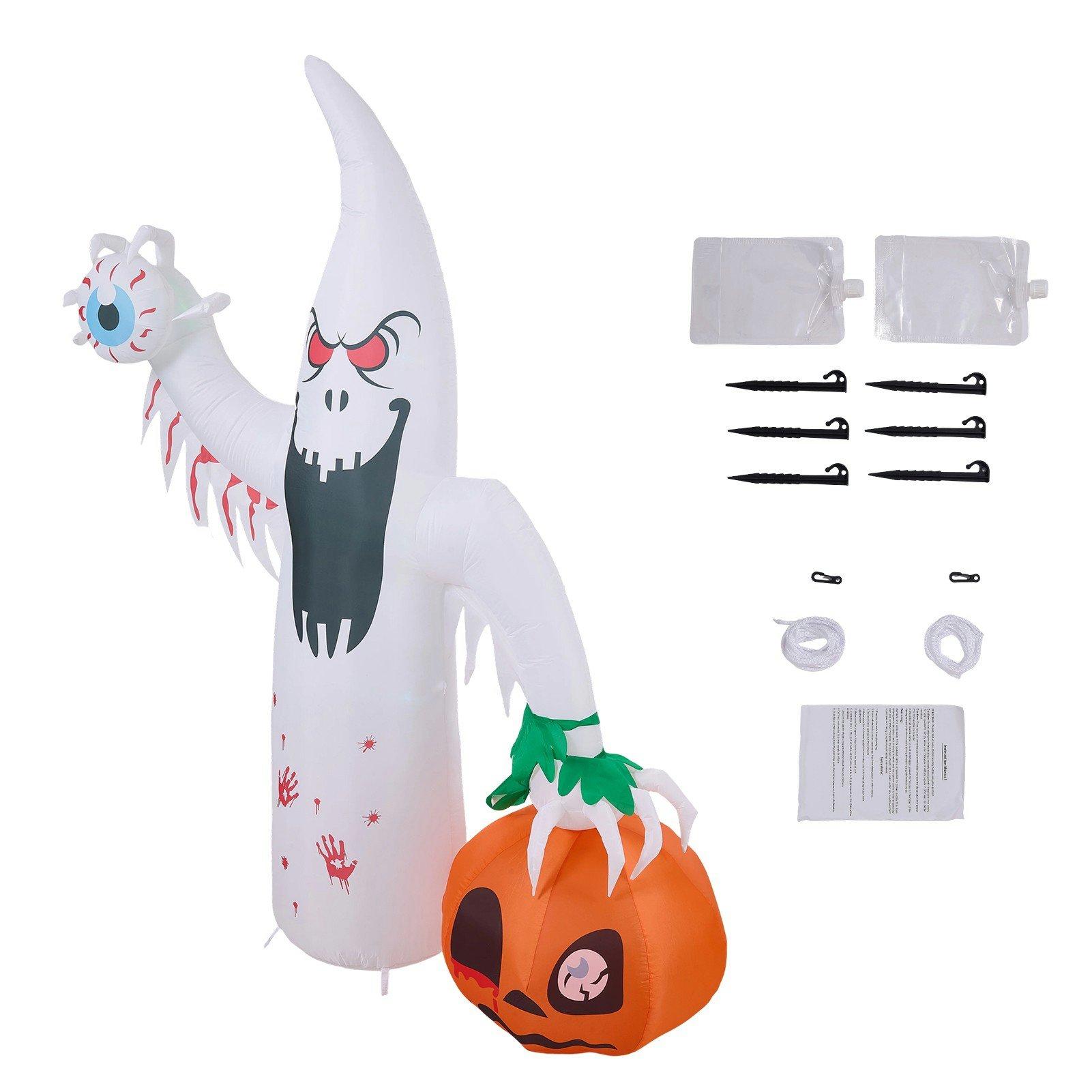 Multi - LIFE IDEAS - 8FT Blow-Up Halloween Inflatable Decoration - 9