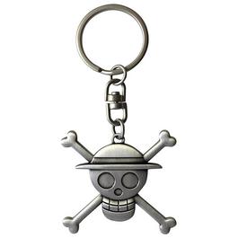 One Piece GAME ONE PIECE Keychain 3D Skull Luffy