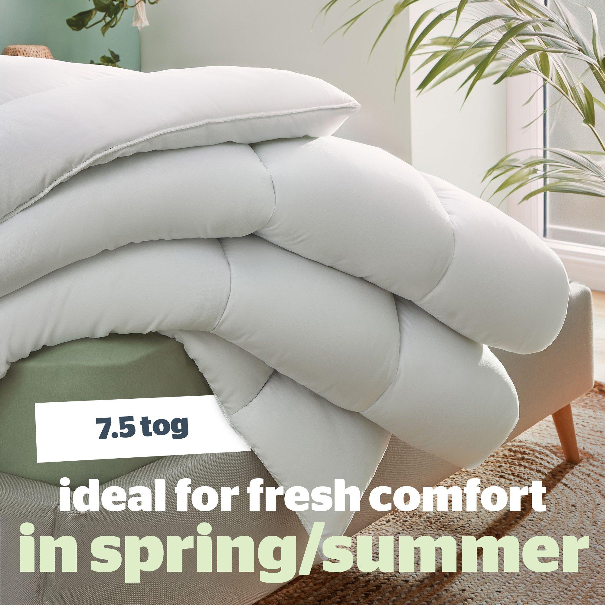 White - Silentnight - Anti-allergy 7.5 Duvet - 3