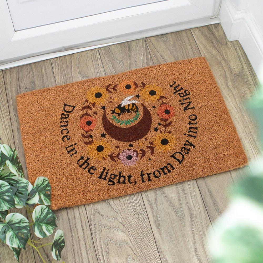 Brown - Something Different - Natural Bee Radiant Doormat - 1