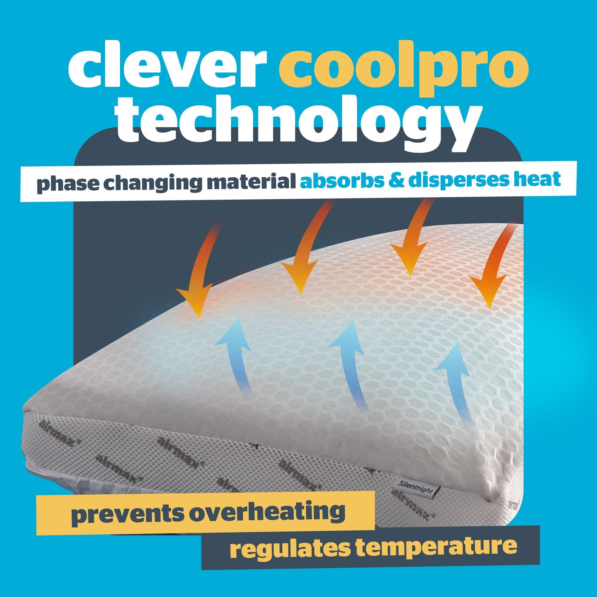 White - Silentnight - Airmax Cool pro Pillow - 3
