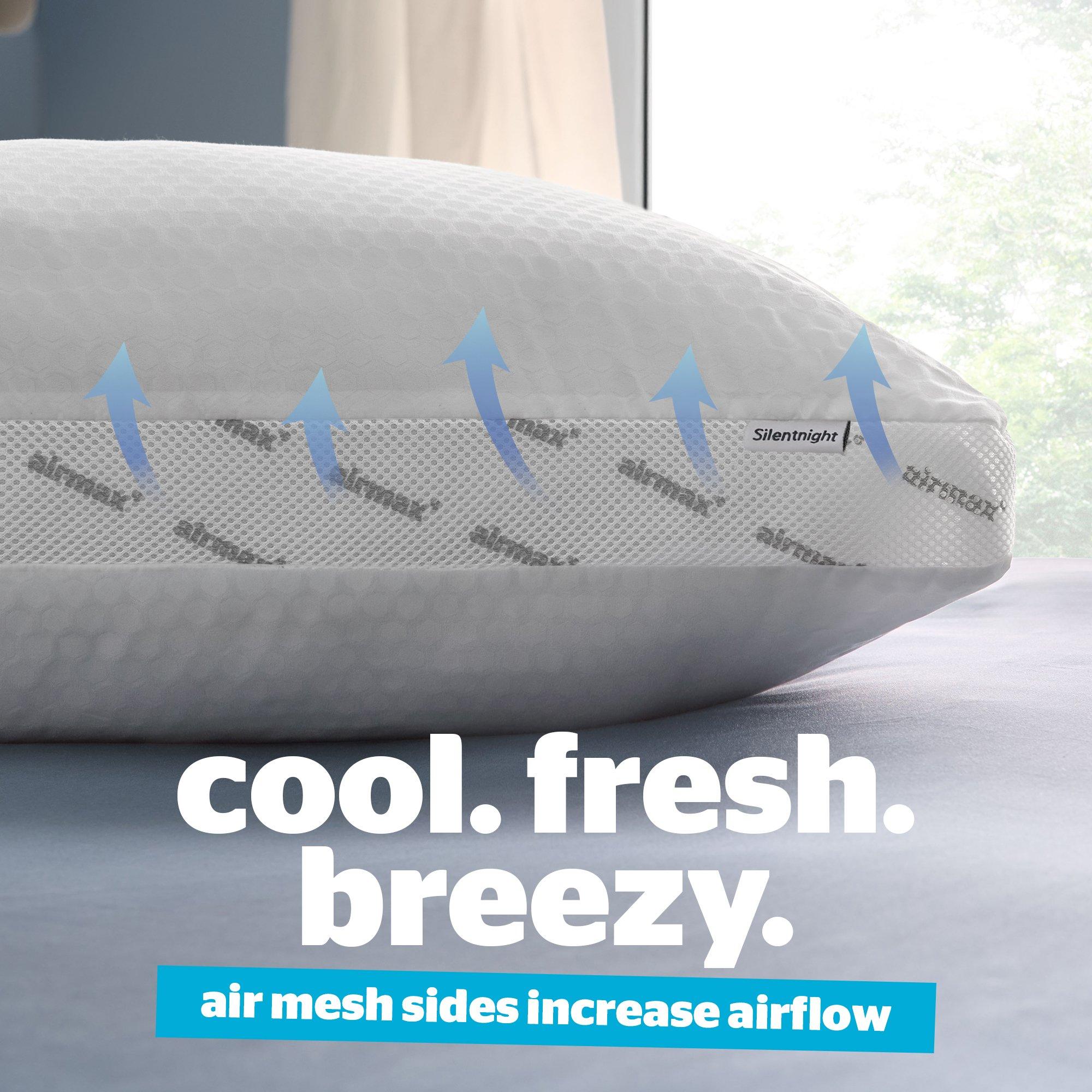 White - Silentnight - Airmax Cool pro Pillow - 4