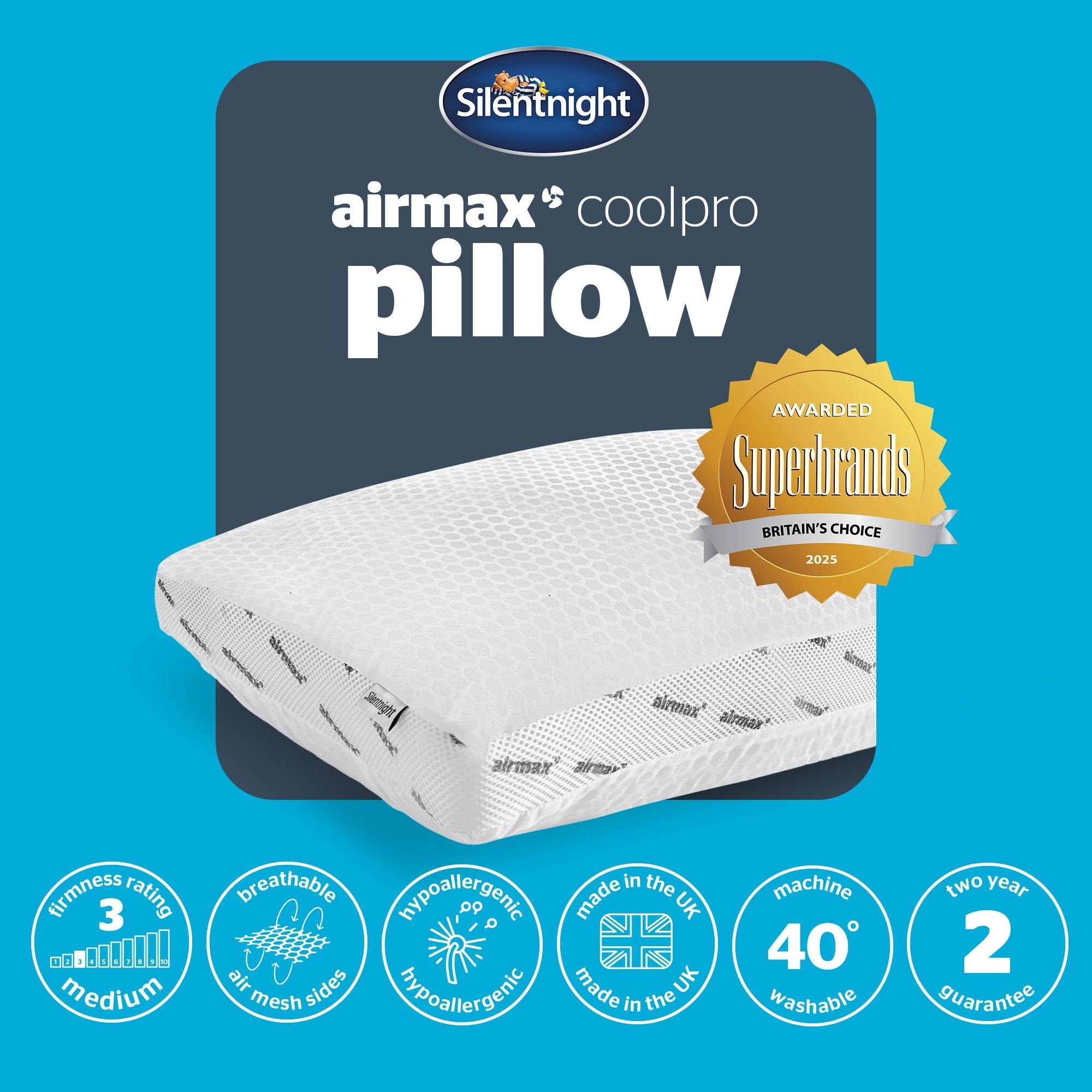 White - Silentnight - Airmax Cool pro Pillow - 9