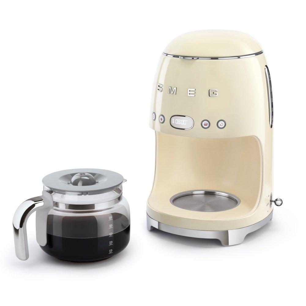 Cream - Smeg - Drip Coffee Machine Cream - 9