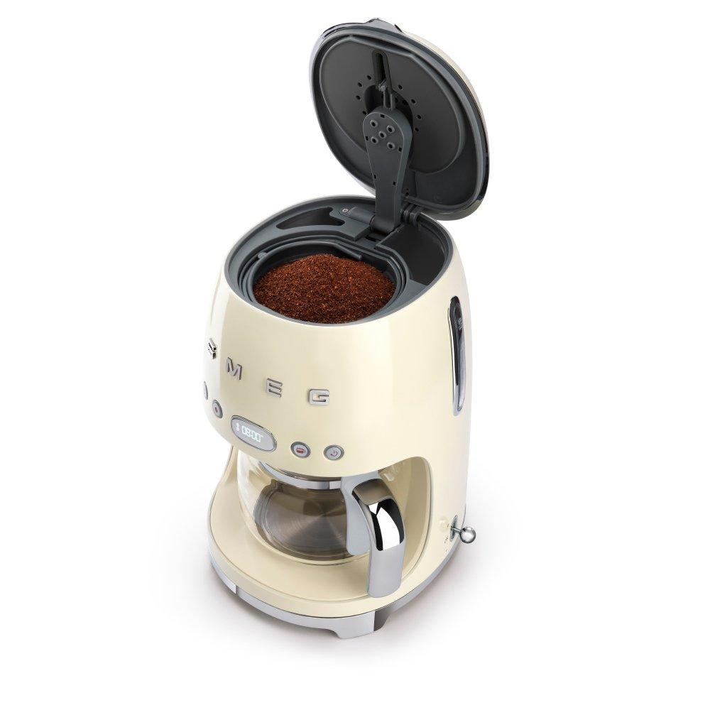 Cream - Smeg - Drip Coffee Machine Cream - 10