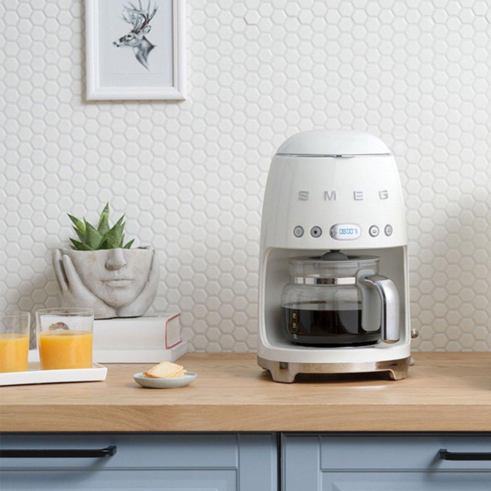 White - Smeg - Drip Coffee Machine White - 8