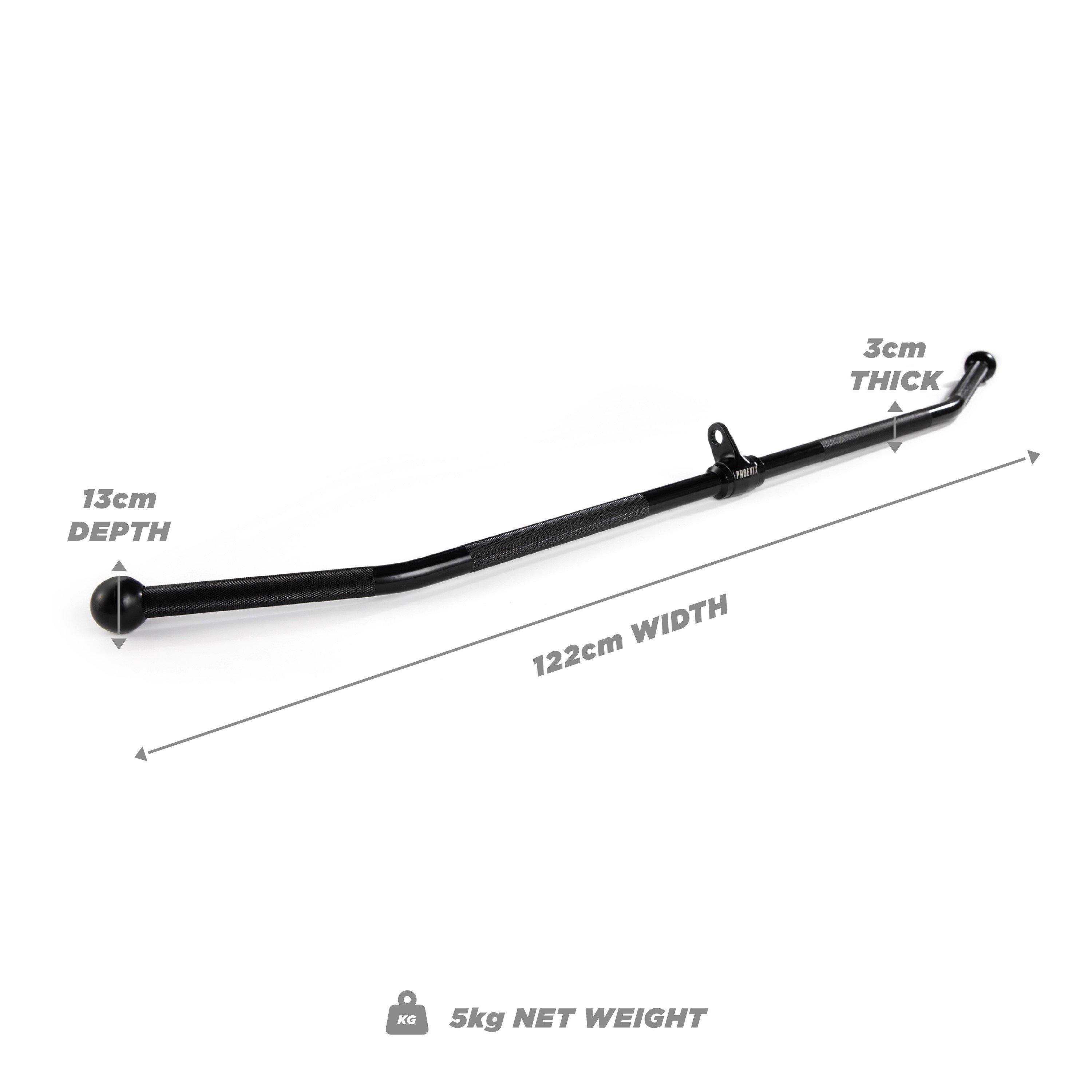 Black - Phoenix Fitness - Revolving Lat Pulldown Attachment - 5