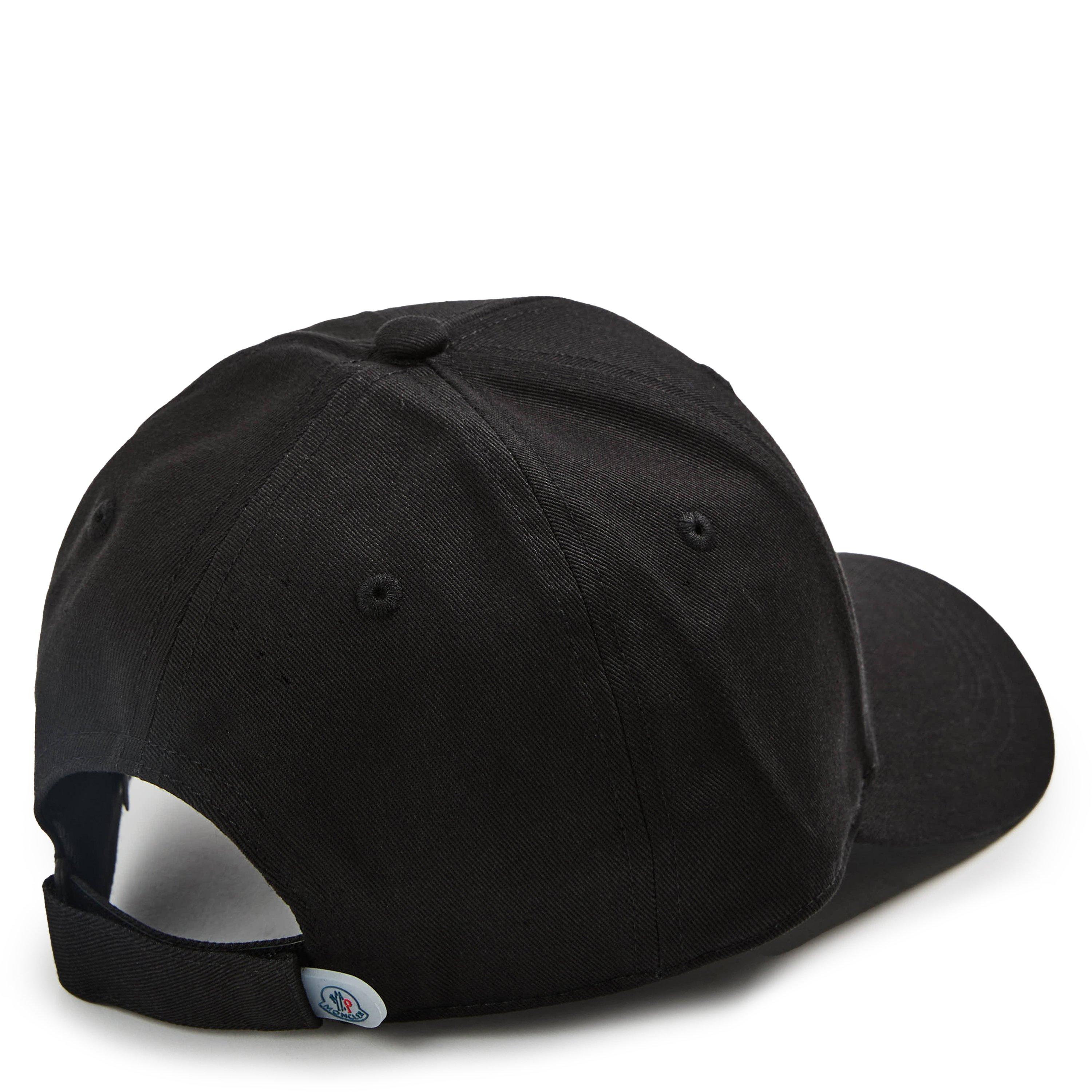 Black 999 - Moncler - Moncler Logo Cap Jn62 - 2