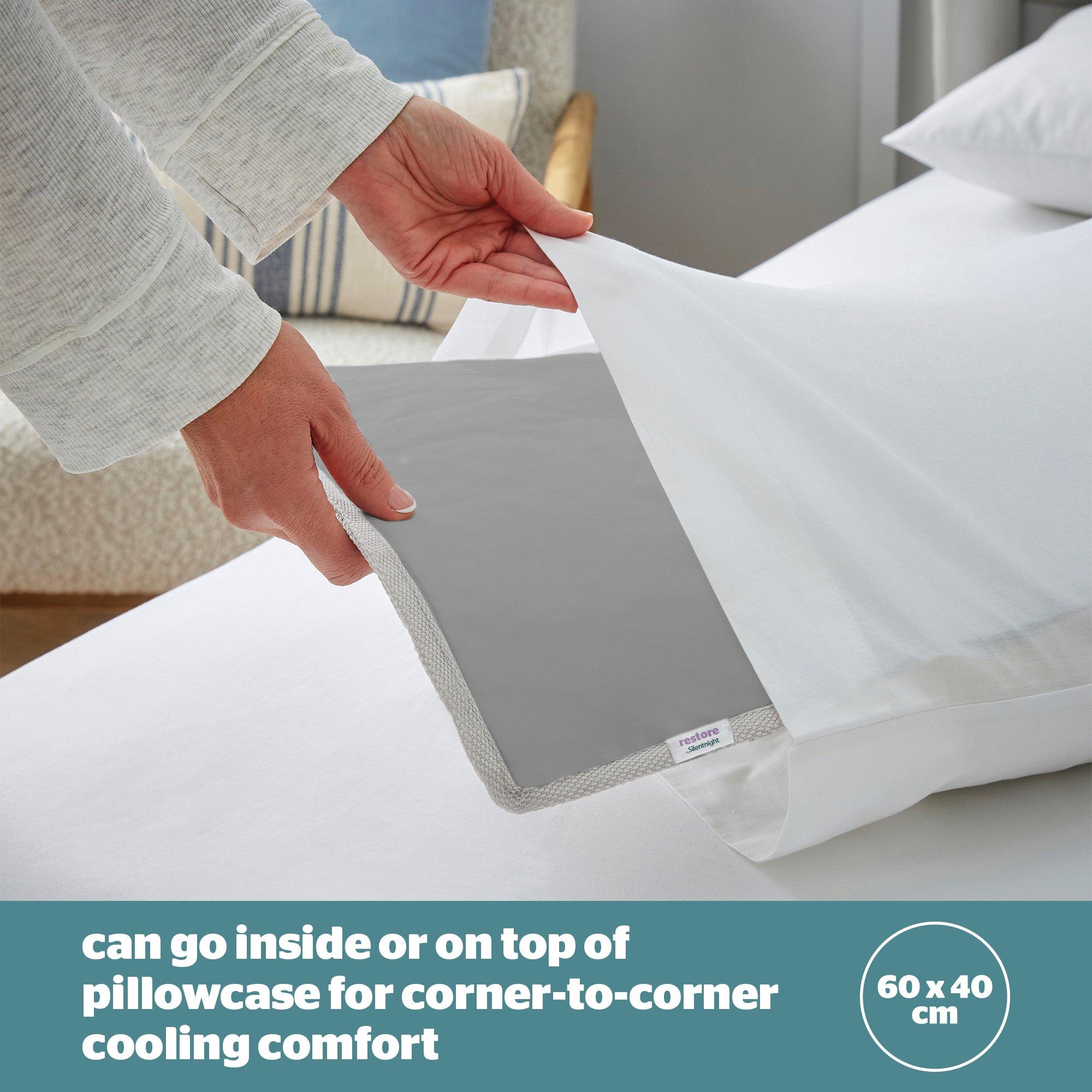 Grey - Silentnight - Restore Gel Pillow Pad - 3
