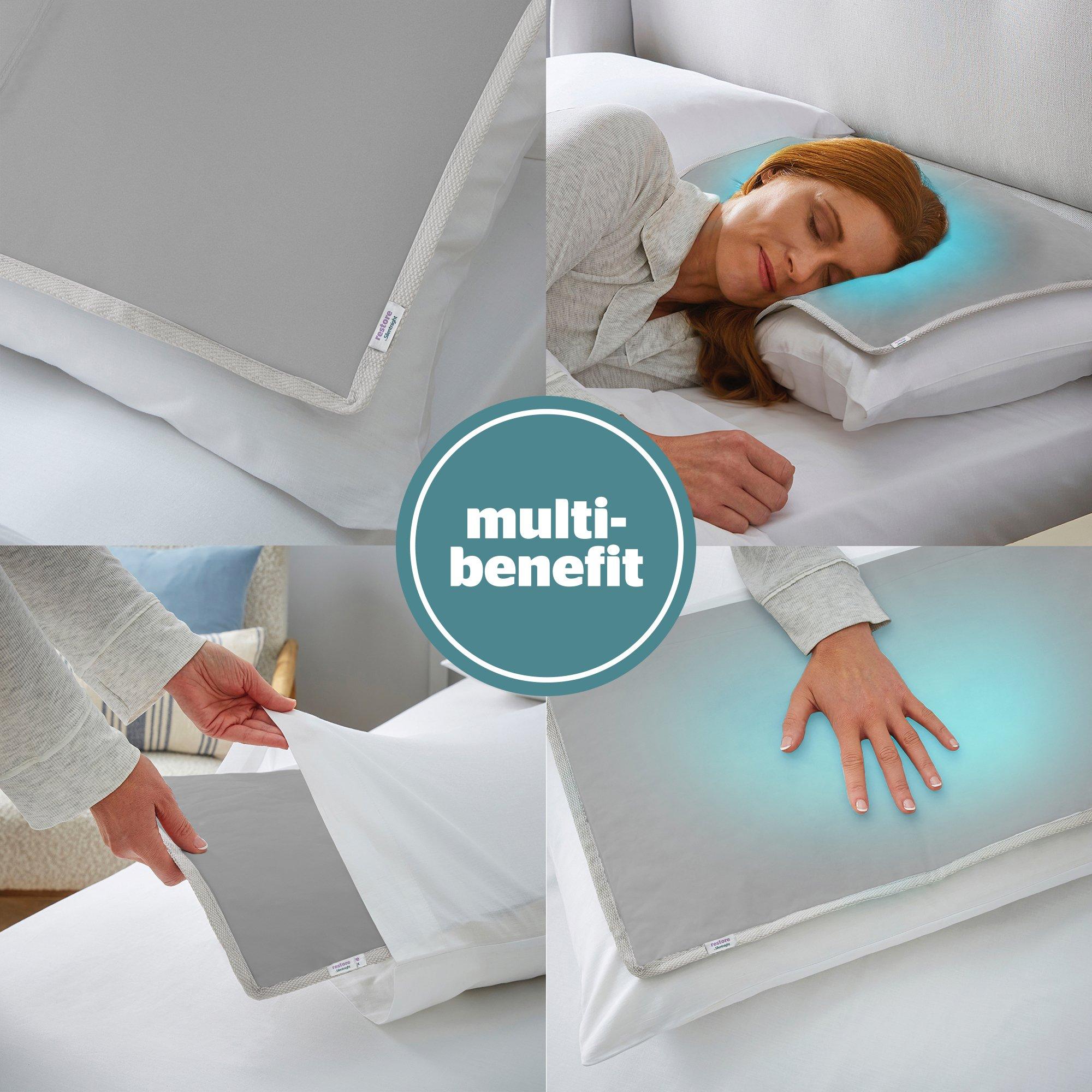 Grey - Silentnight - Restore Gel Pillow Pad - 4