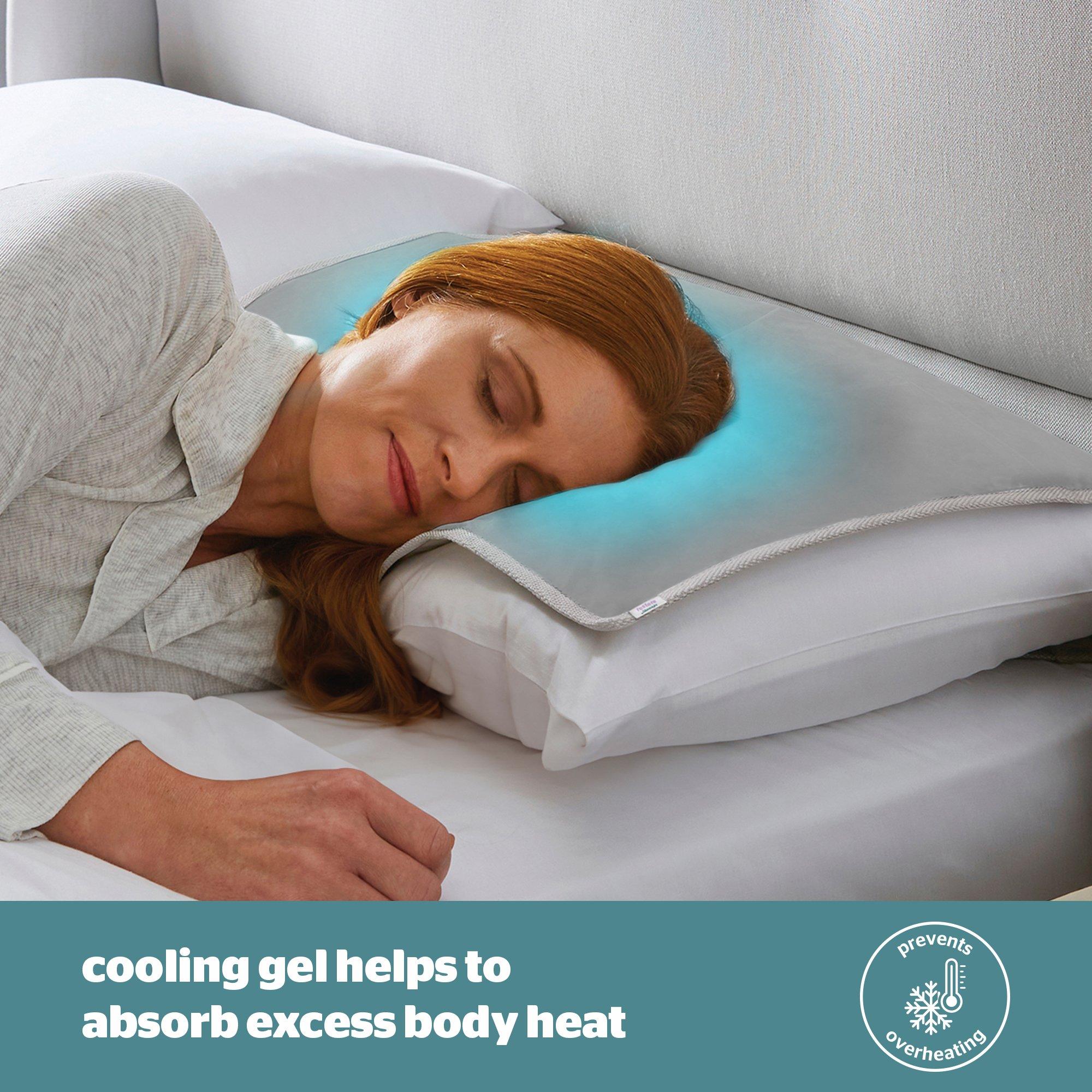 Grey - Silentnight - Restore Gel Pillow Pad - 5