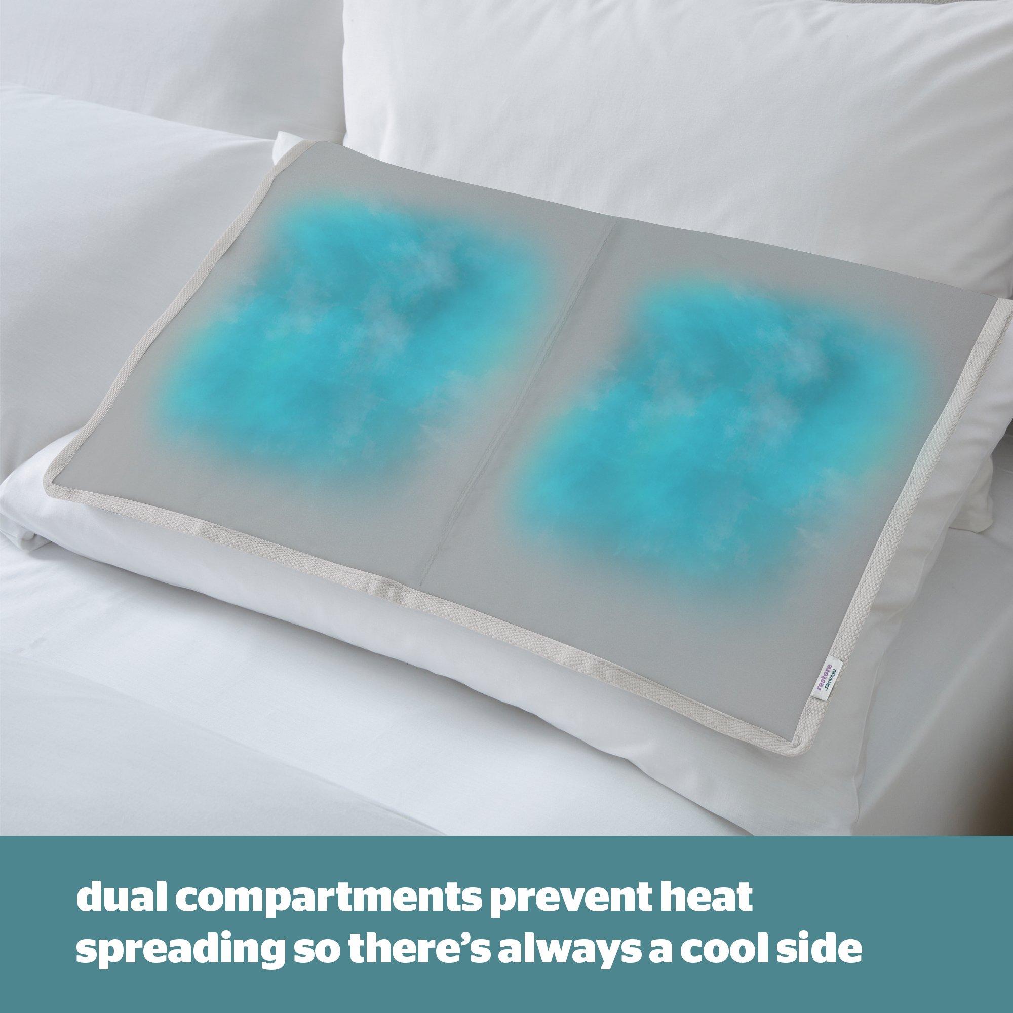 Grey - Silentnight - Restore Gel Pillow Pad - 6