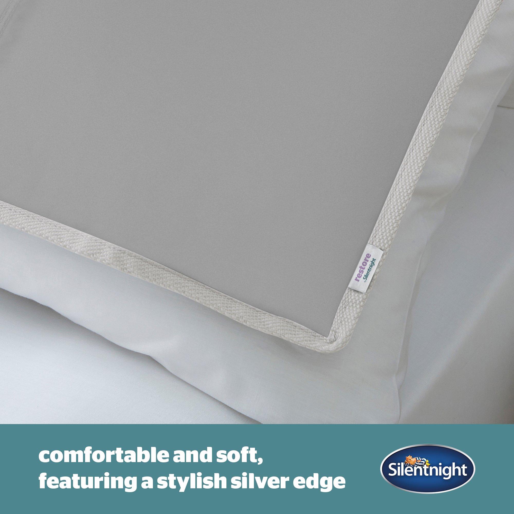 Grey - Silentnight - Restore Gel Pillow Pad - 7