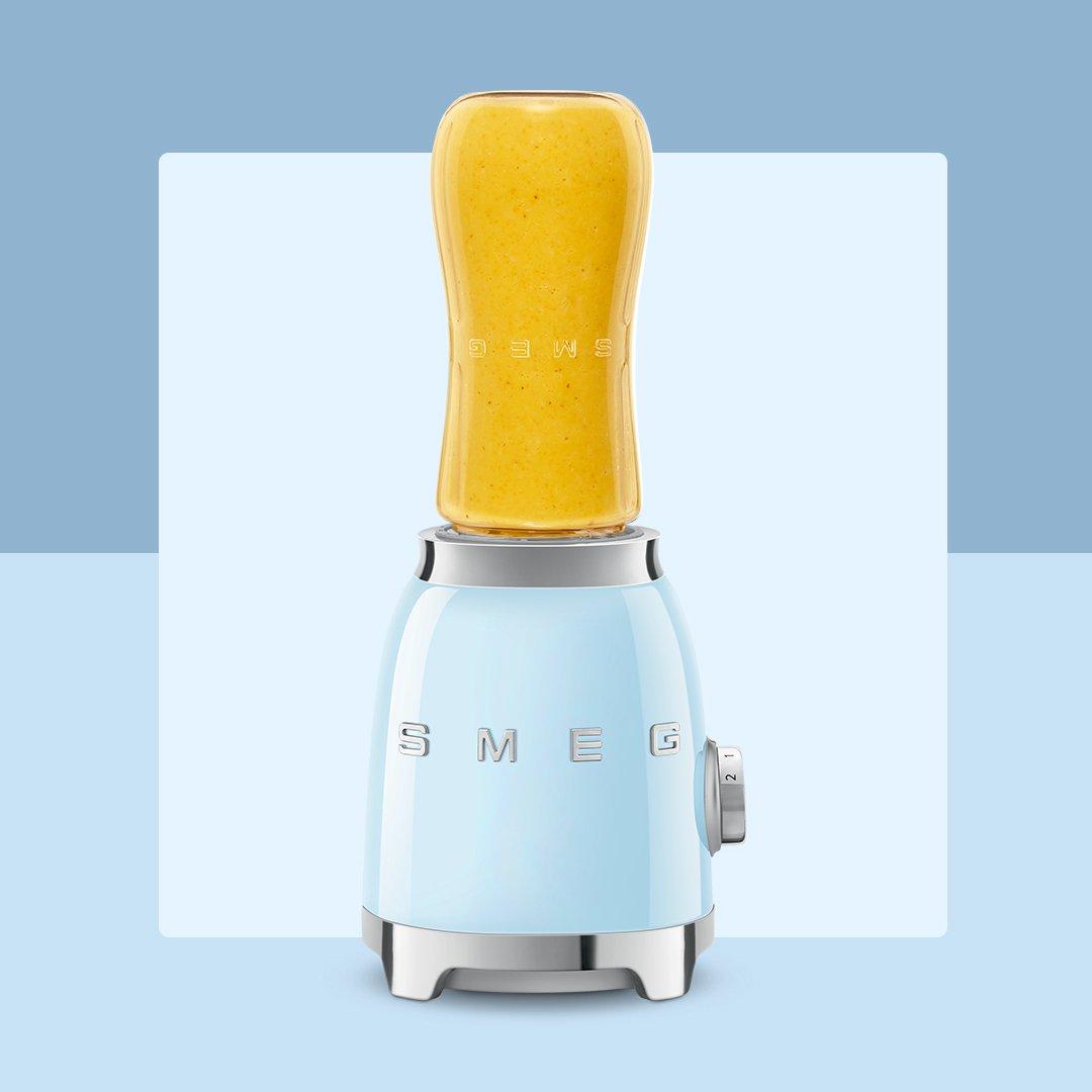 Pastel Blue - Smeg - 50s Style Compact Personal Blender 600ml - 7