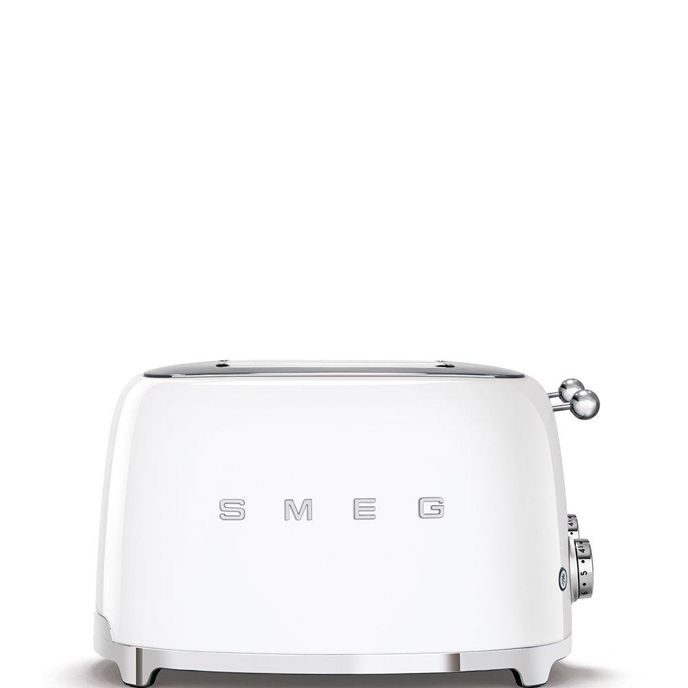 White - Smeg - 50s 4 by 4 Slice Toaster White - 2