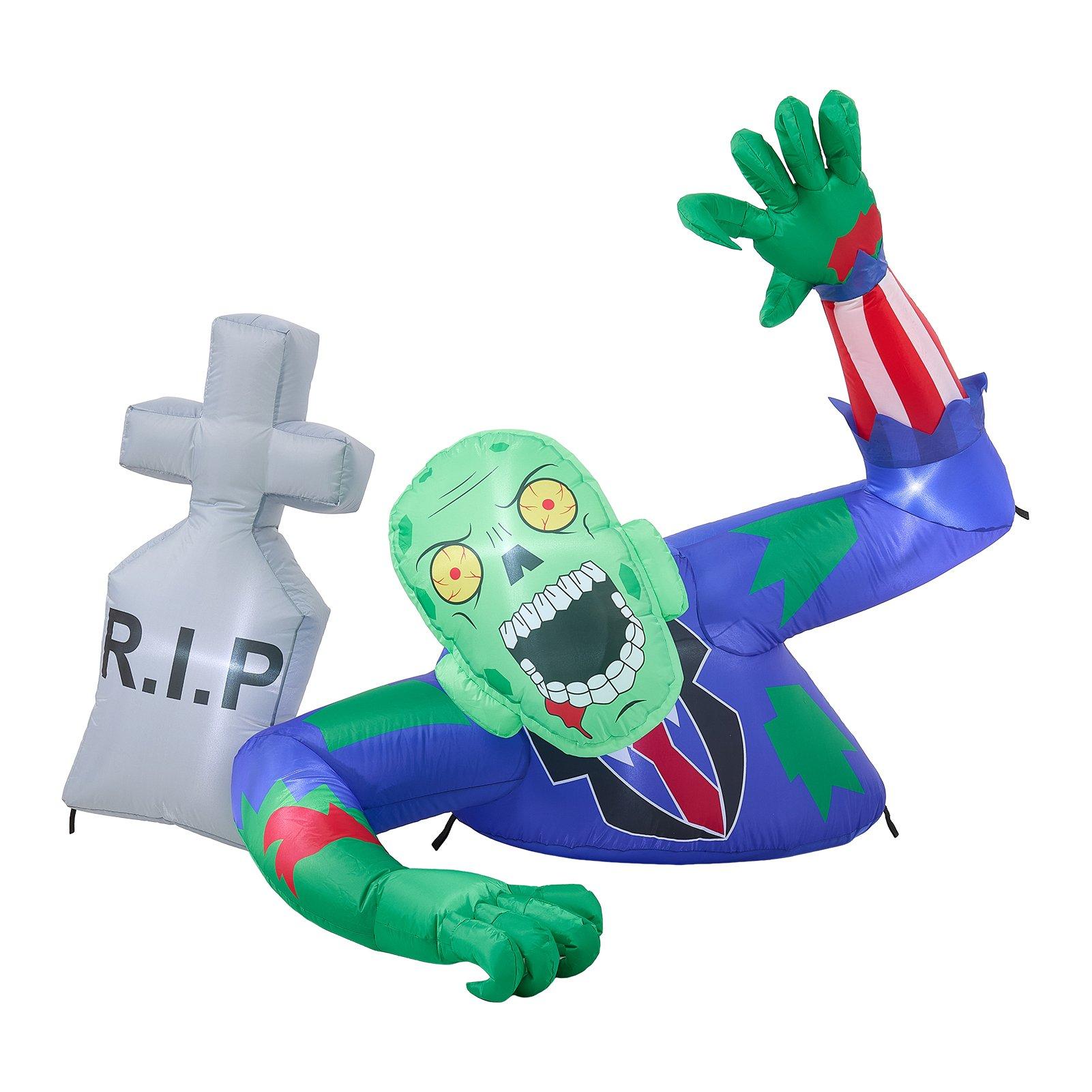 Multi - LIFE IDEAS - 5FT Halloween Inflatable Zombie - 3