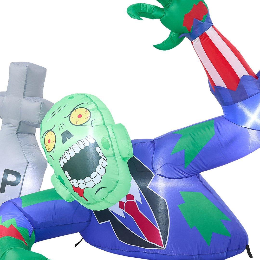 Multi - LIFE IDEAS - 5FT Halloween Inflatable Zombie - 4