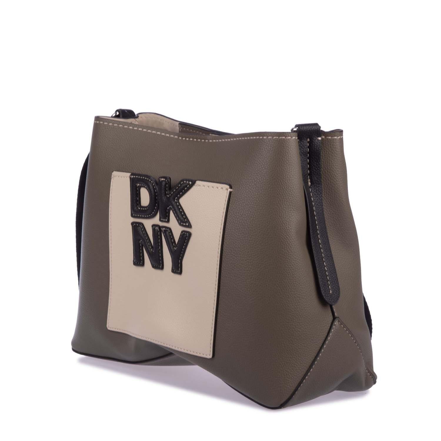 Grey - DKNY - Rafa Bucket Bag - 3