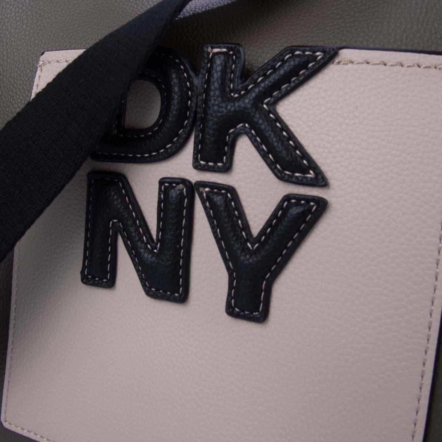 Grey - DKNY - Rafa Bucket Bag - 4