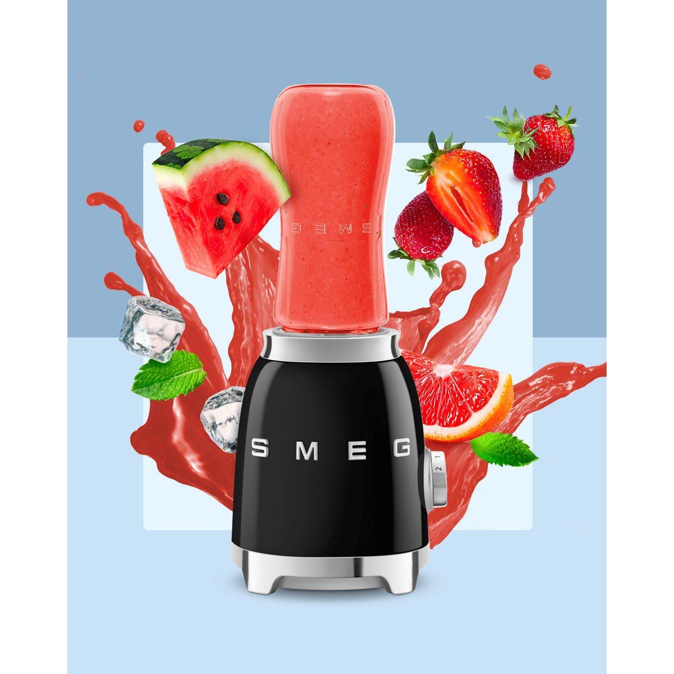 Black - Smeg - Personal Blender Black Tritan Renew - 7
