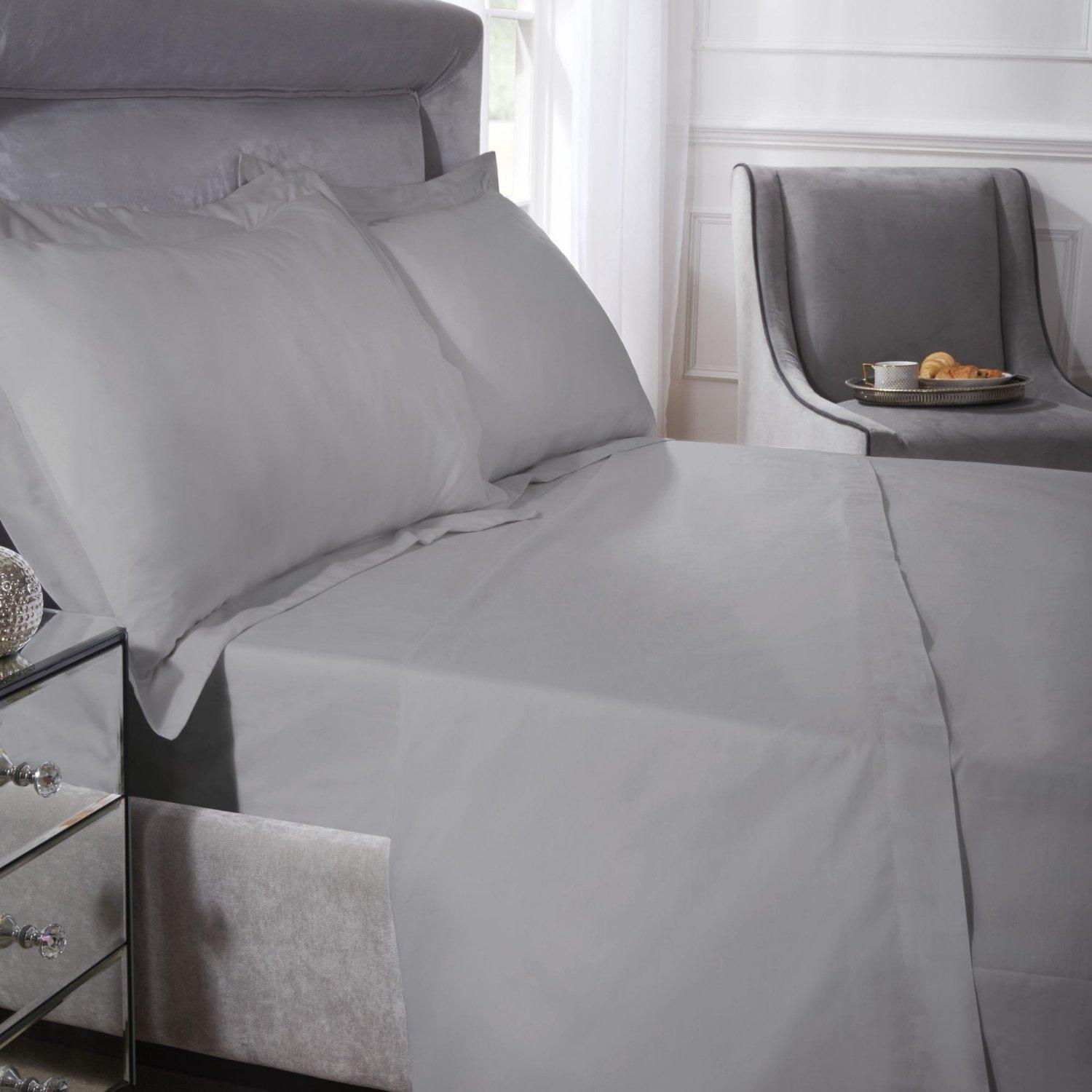 Flat Sheet 400 Thread Count Cotton Sateen