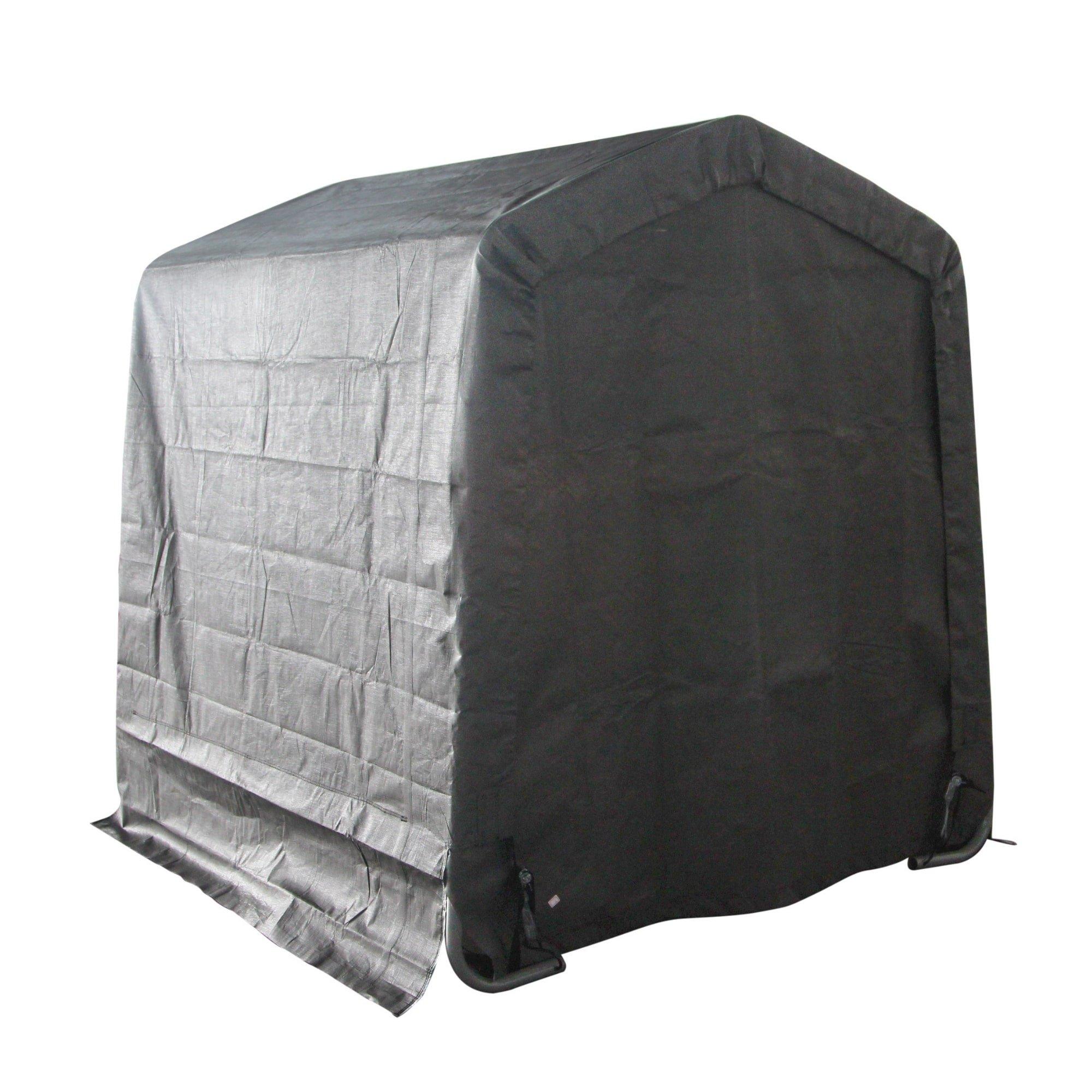 Light Grey - Store More - Lotus Populus Pop Up Portable Fabric Shed - 2