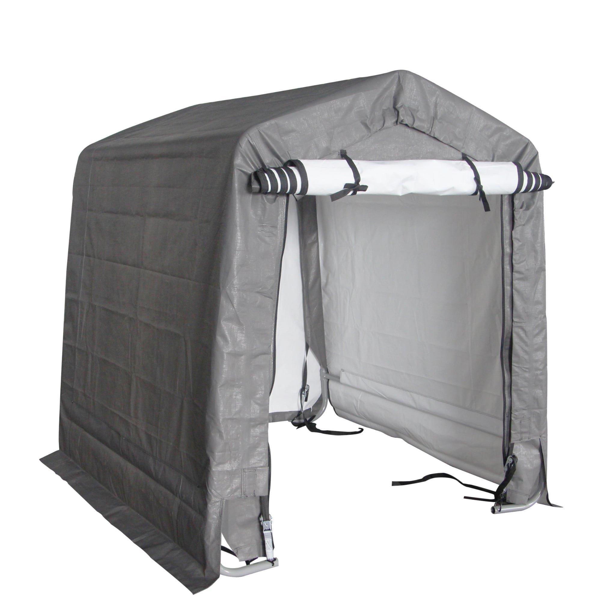 Light Grey - Store More - Lotus Populus Pop Up Portable Fabric Shed - 4