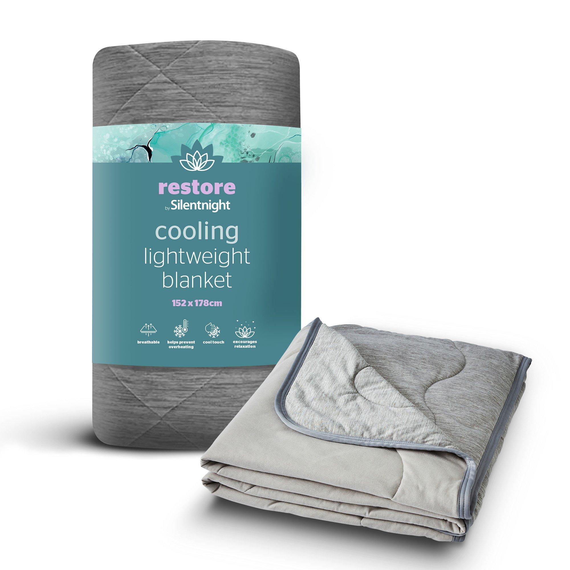 Grey - Silentnight - Restore Lightweight Blanket - 1